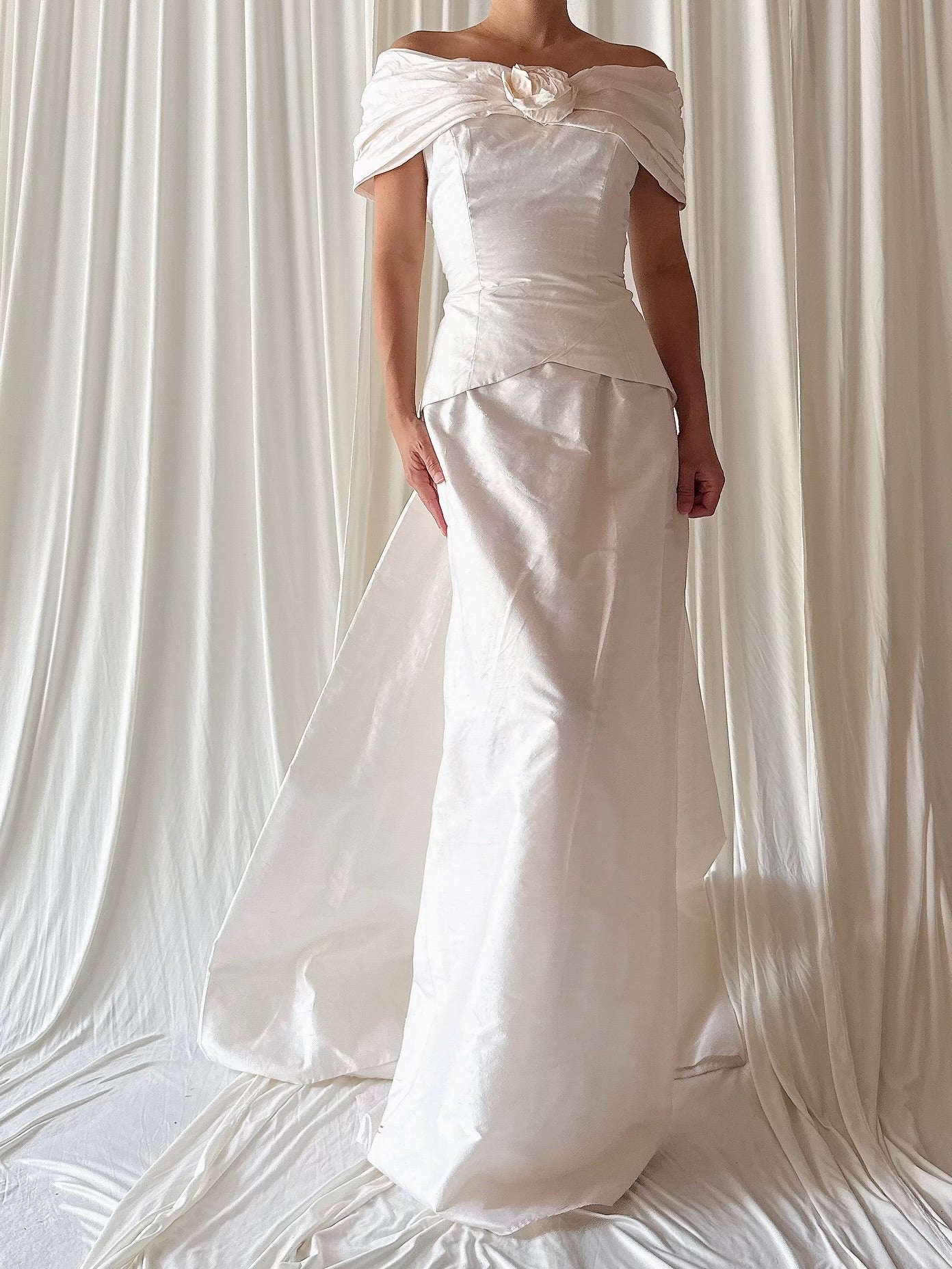 1980s Silk 2 Piece Set - M