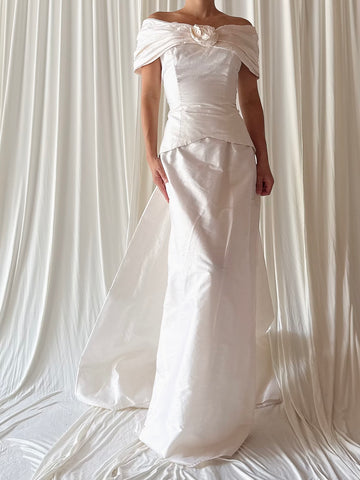 1980s Silk 2 Piece Set - M