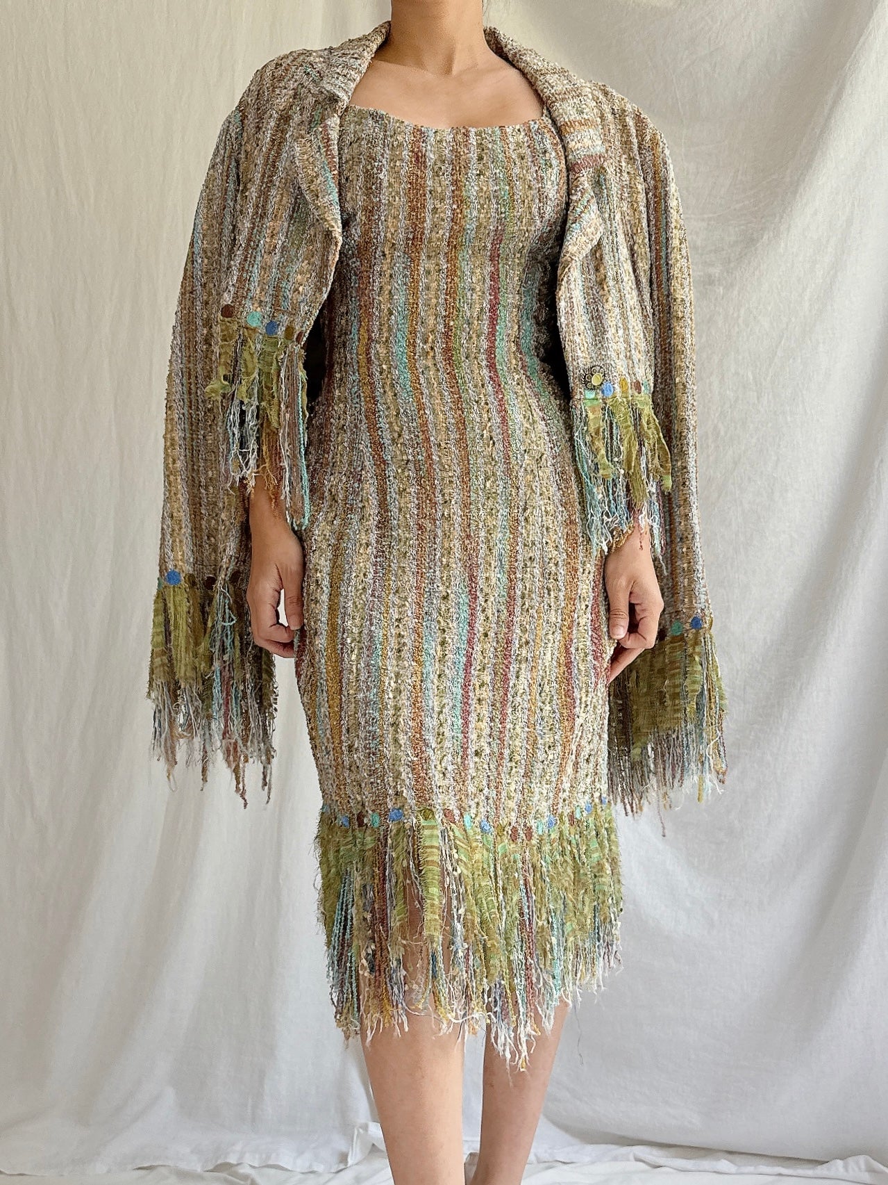 Vintage Jiki Paris Tweed Set - FR 44