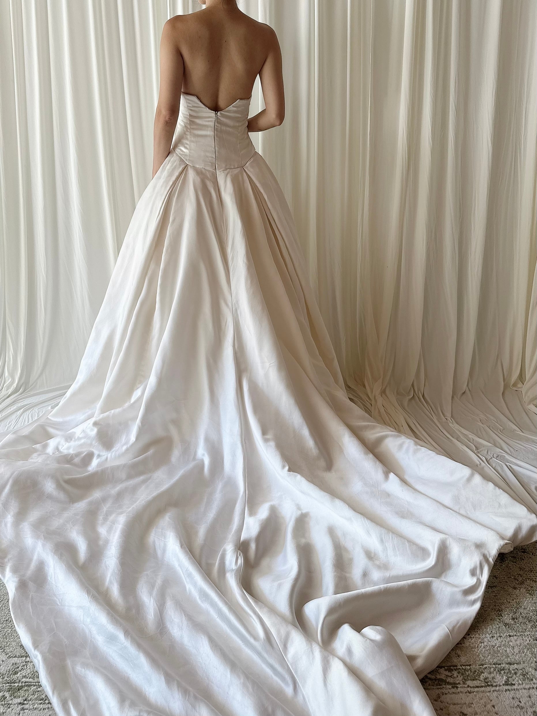 00 Reem Acra Strapless Gown - 4/6