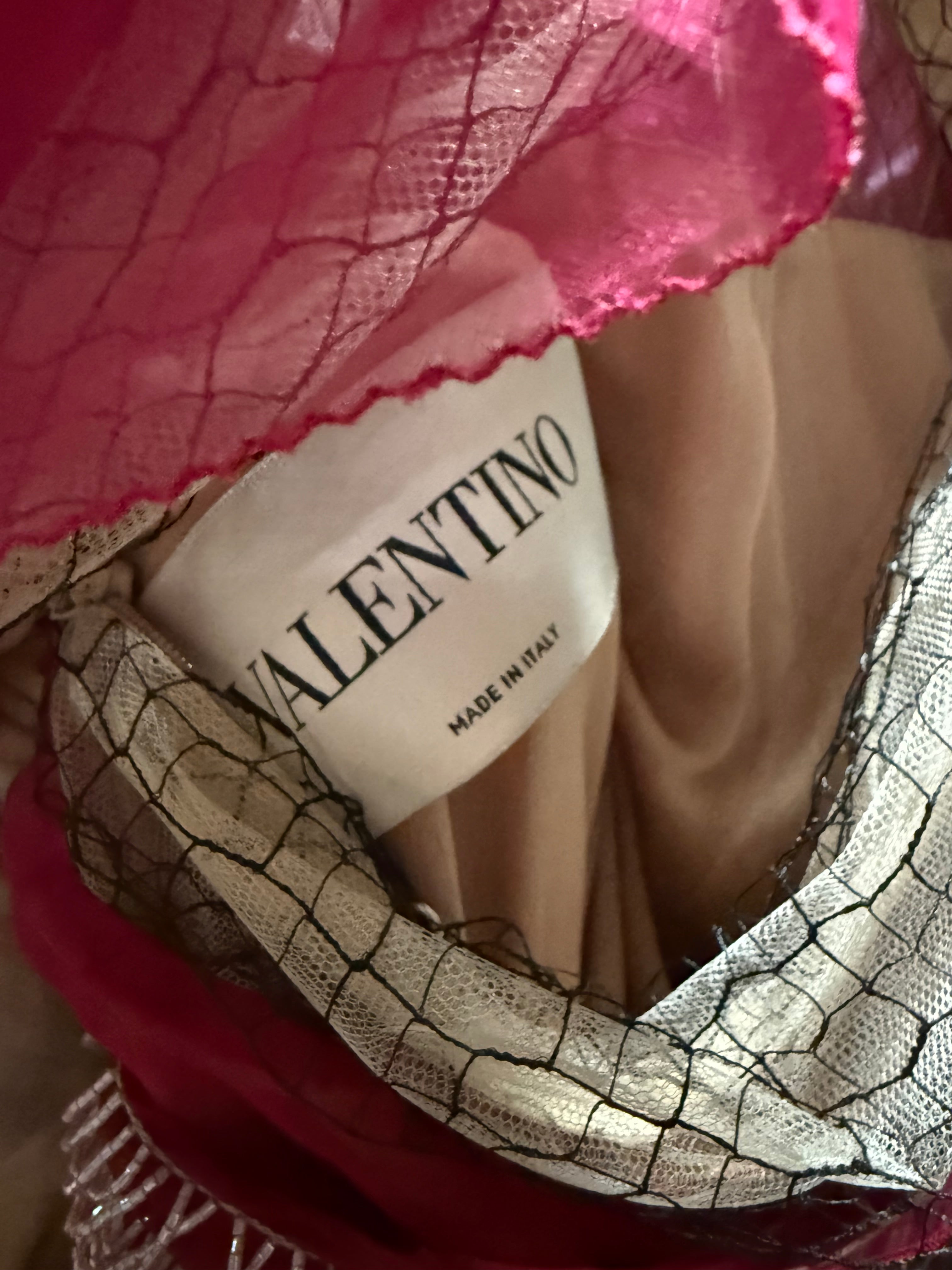 Vintage Valentino Silk Gown - S