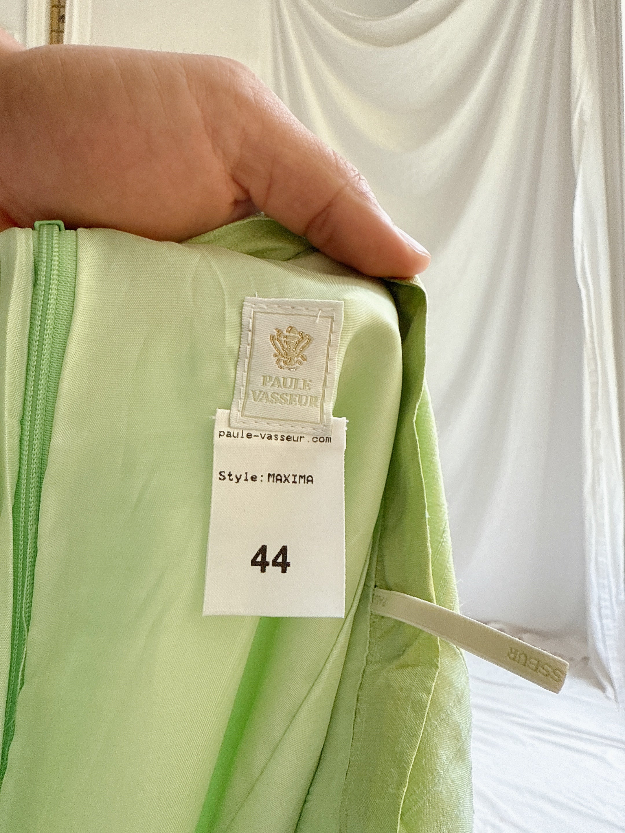 Vintage Paule Vasseur Silk Set - M/L FR 44