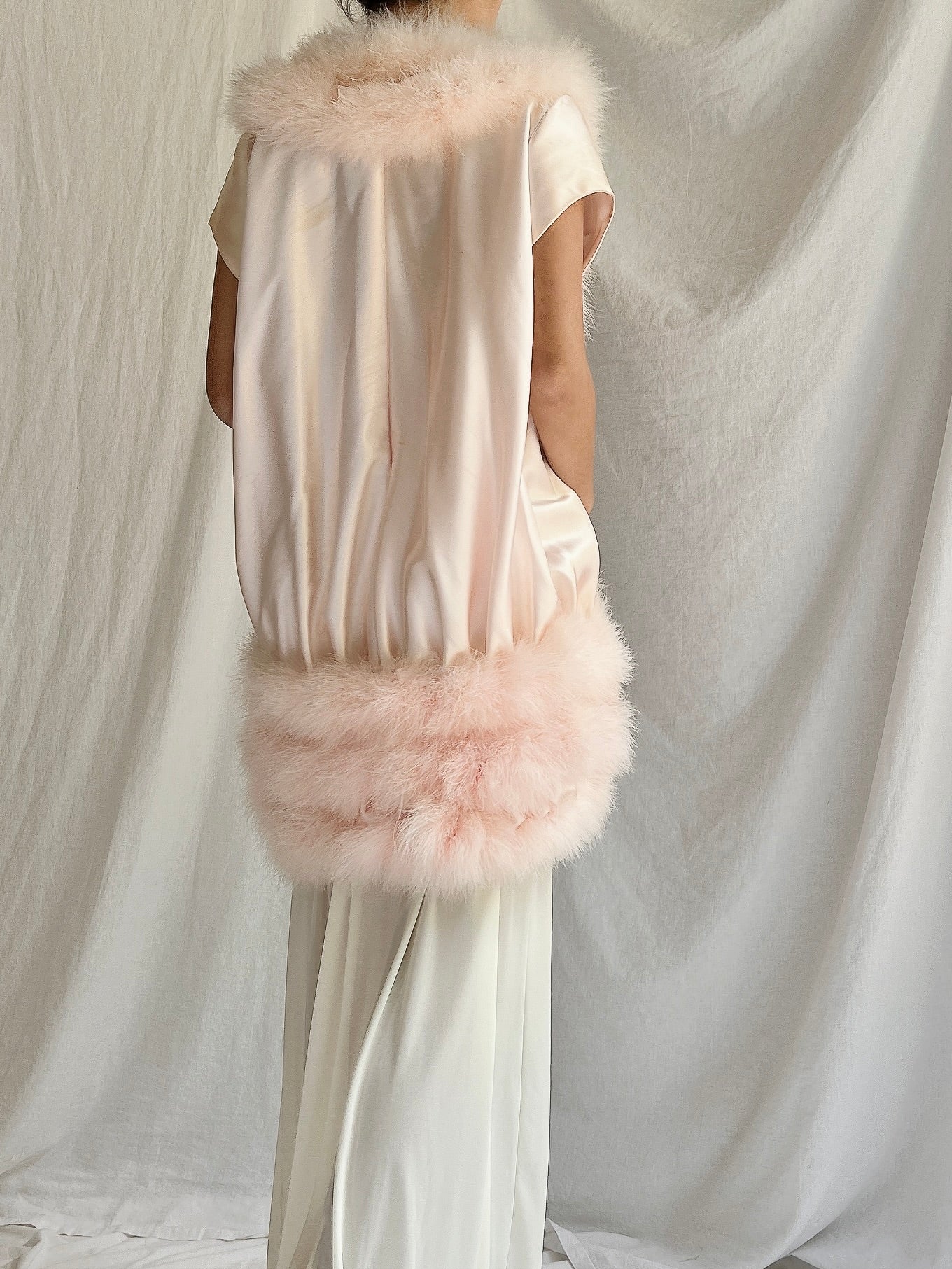 Rare Lucie Ann Pink Feather Duster - OSFM