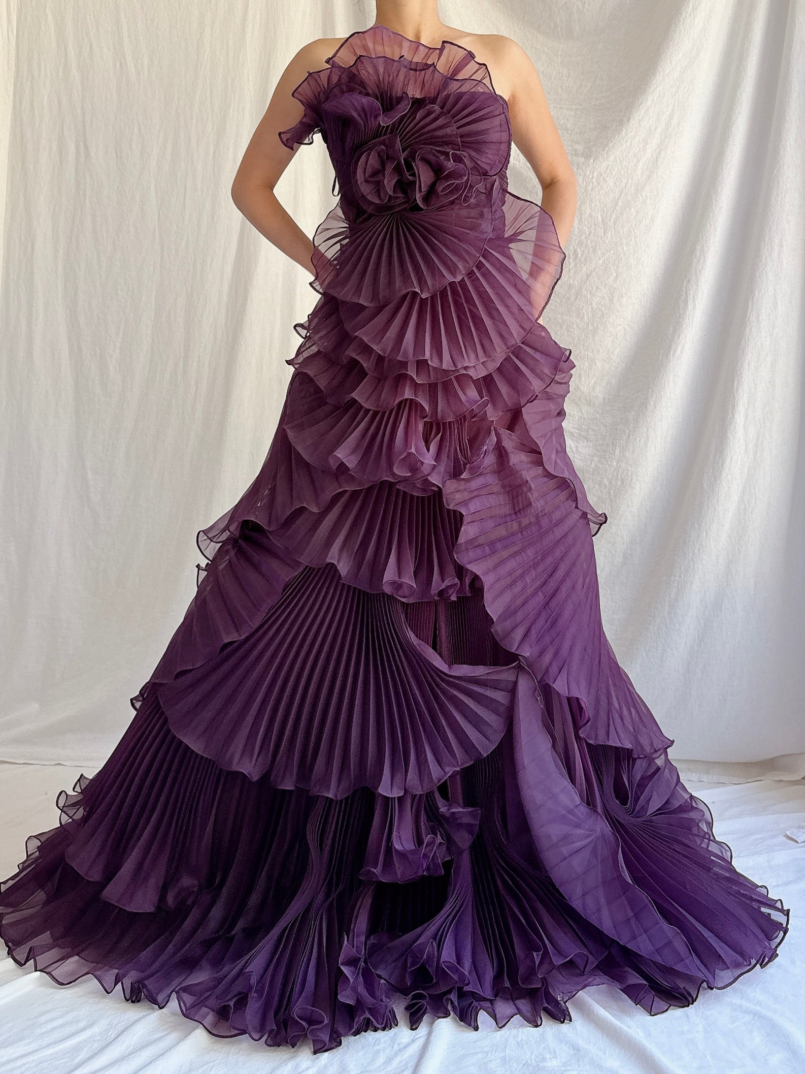 Terani Couture Silk Organza Gown - XS/2