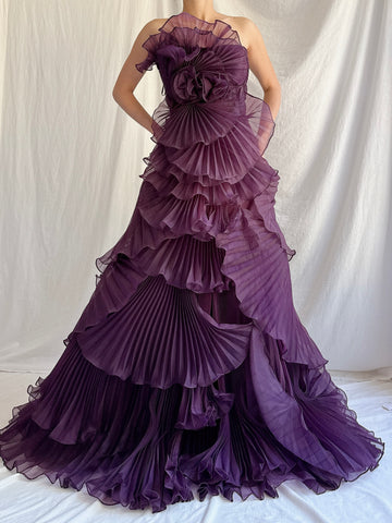 Terani Couture Silk Organza Gown - XS/2