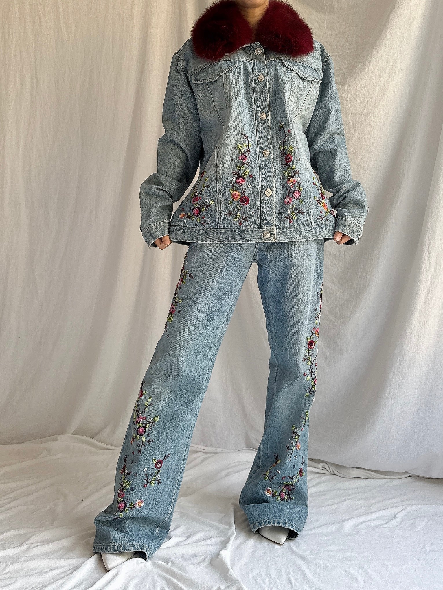 Vintage Ricci Andrist Italy Denim Set - IT46