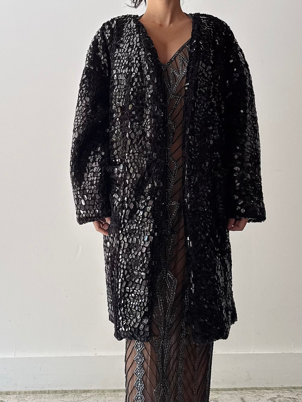 Vintage Interdee Paris Textured Jacket - M