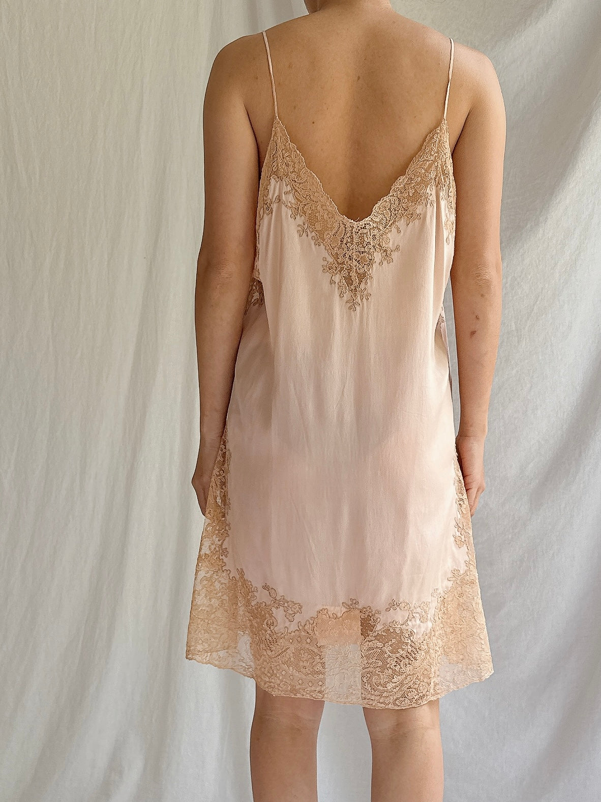 1930s Silk Teddy/Slip - M