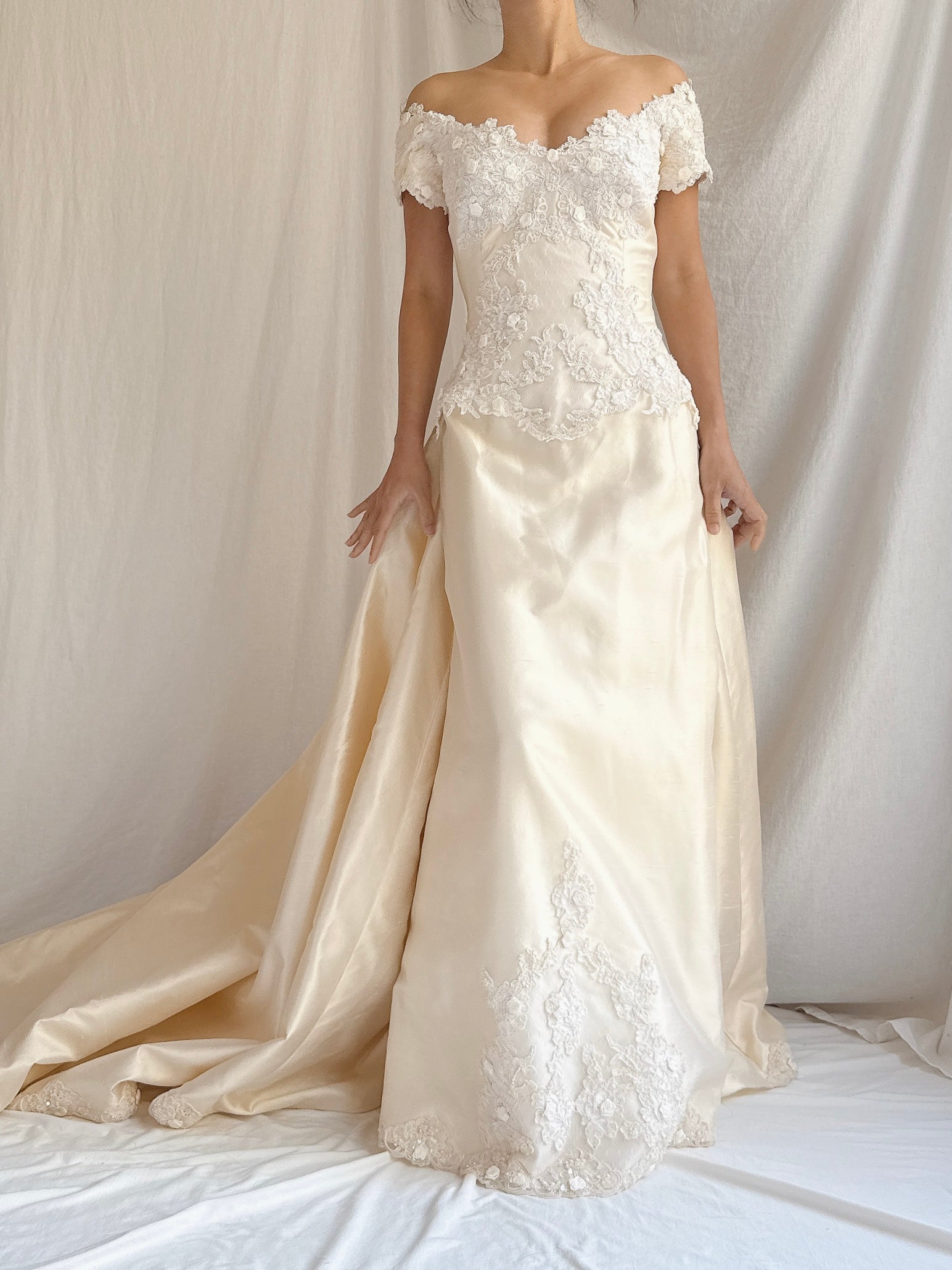 Vintage Silk 2-Piece Set - S