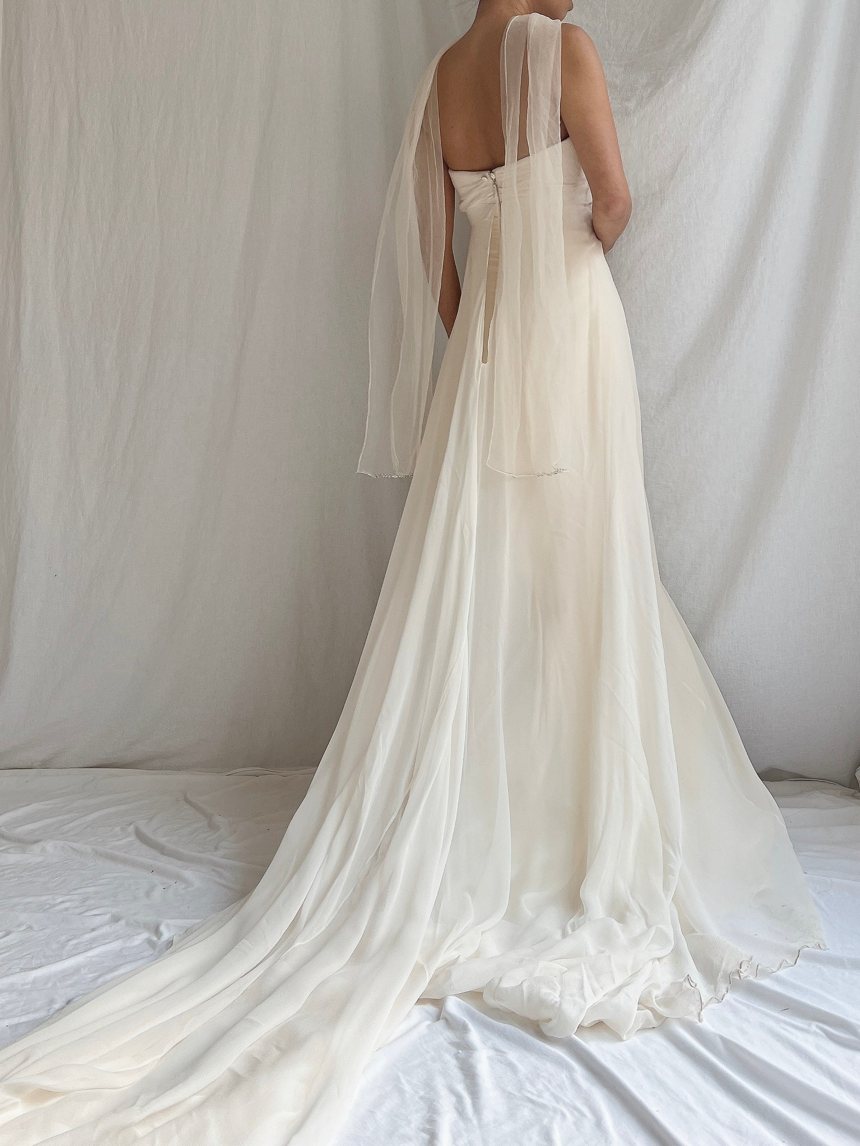 Vintage Vera Wang Silk Gown - XS