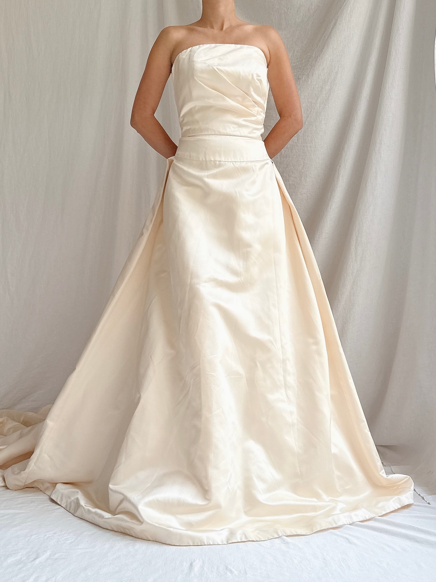 Vintage Marisa Silk Gown - Size 8