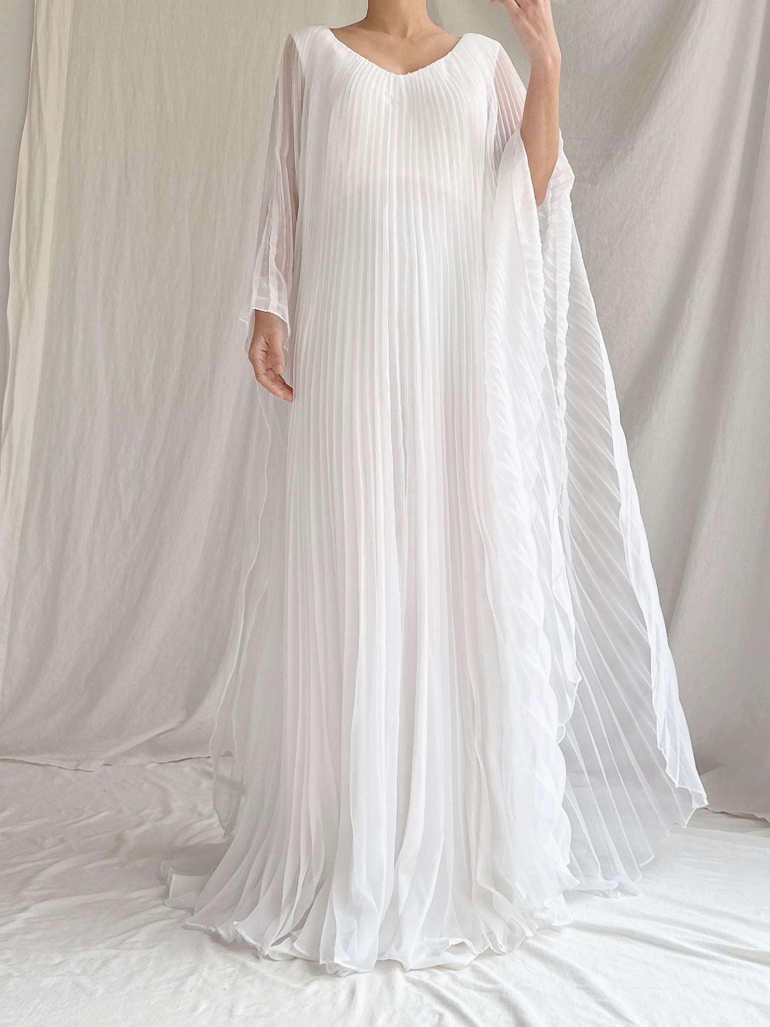 1960s Chiffon Catan Dress - M/L