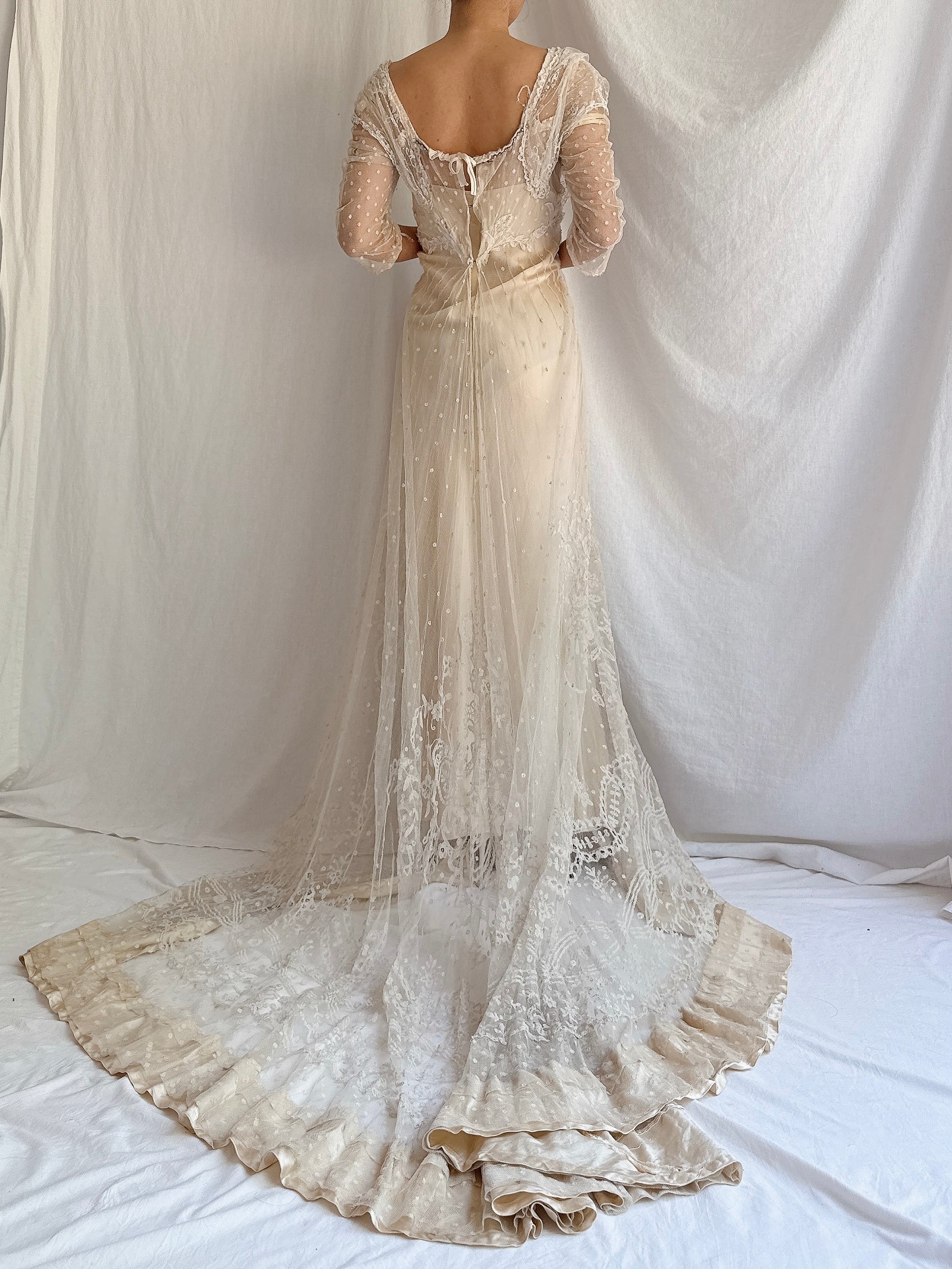 duchesse lace wedding dress Duchess Lace Wedding Gown Miranie Bridal