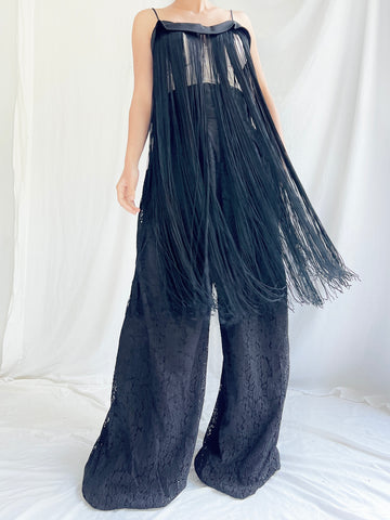 1950s Fringe Tunic - M