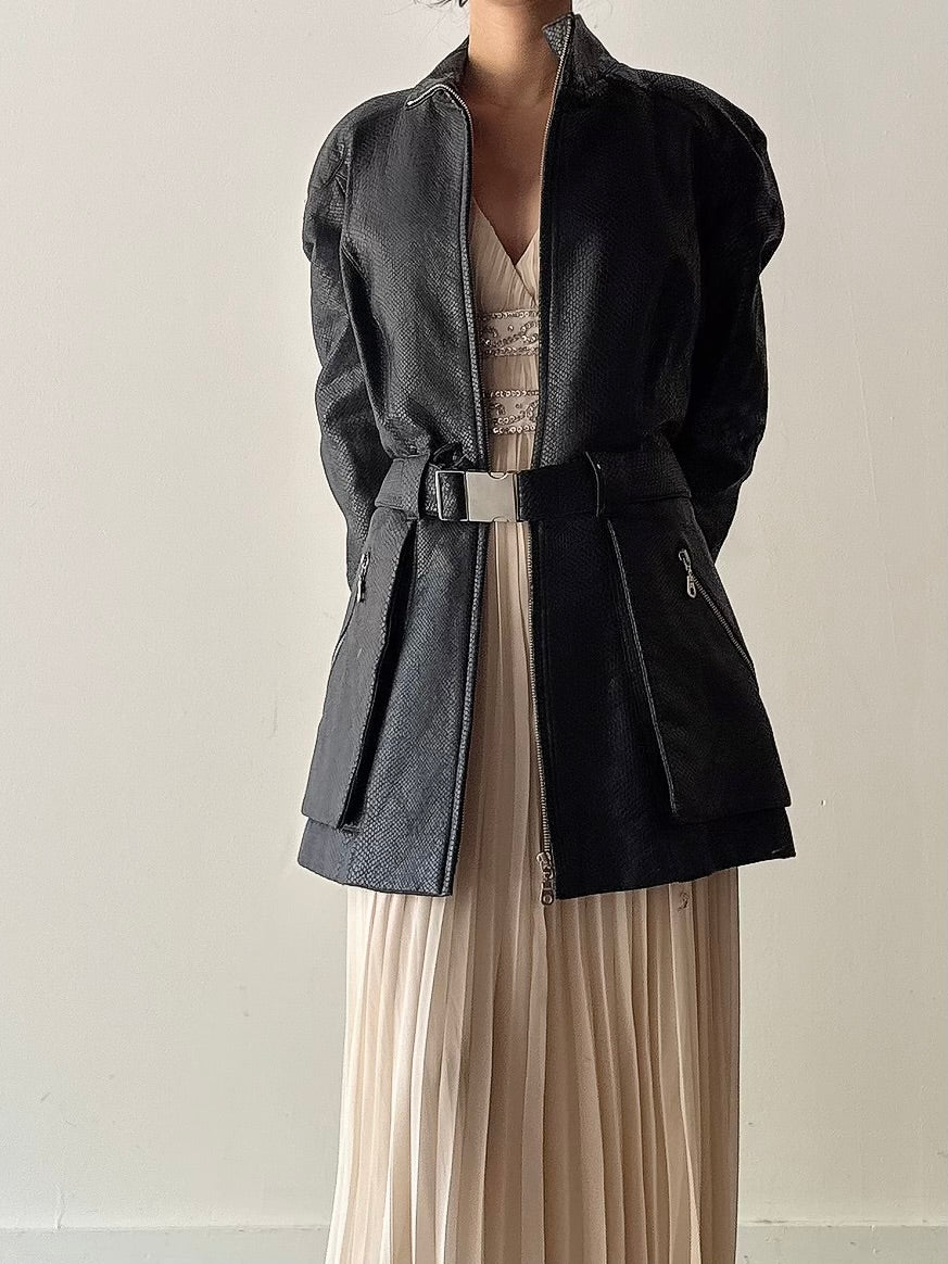 Vintage Black Mugler Trademark Jacket - M/L