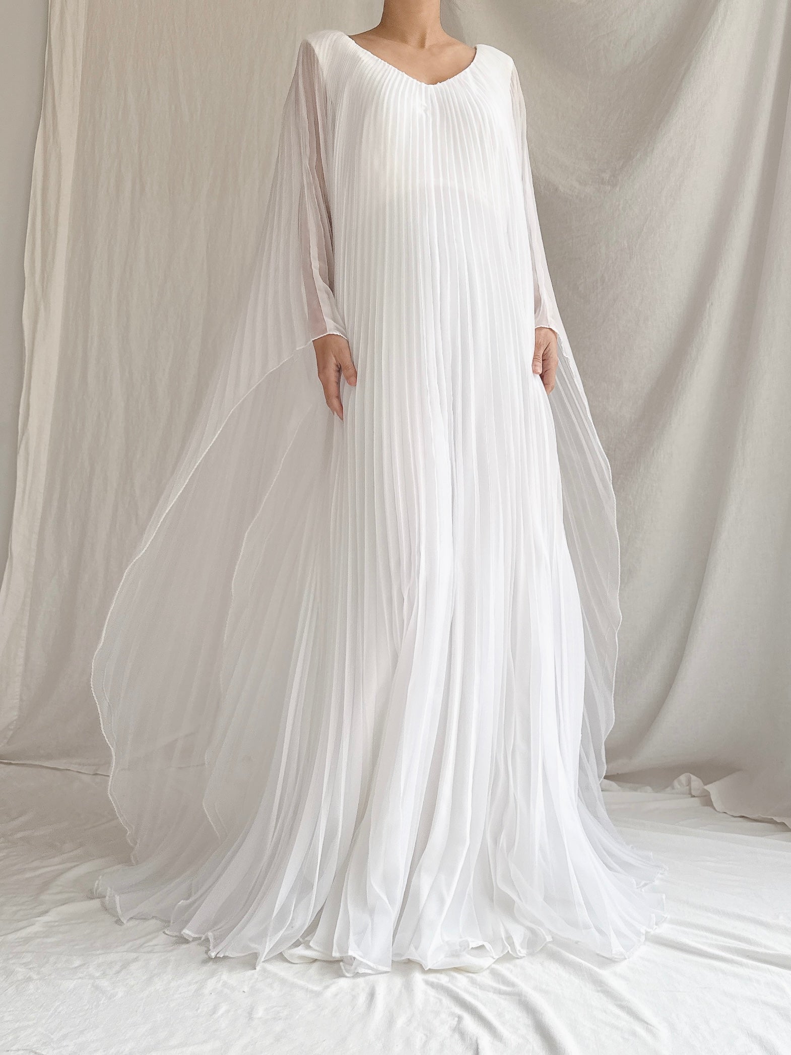 1960s Chiffon Catan Dress - M/L