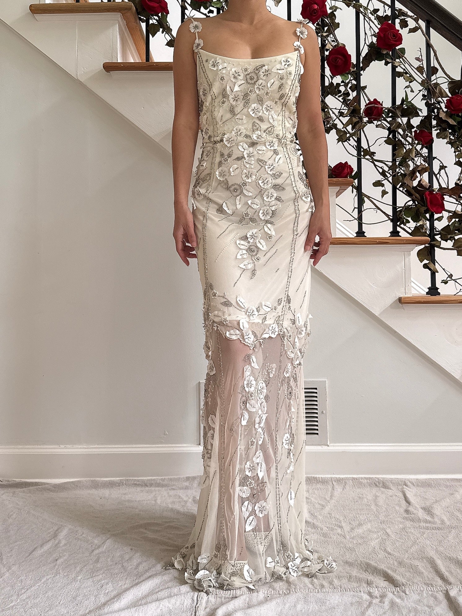 Vintage Sue Wong Beaded 2 Piece Set - M/L