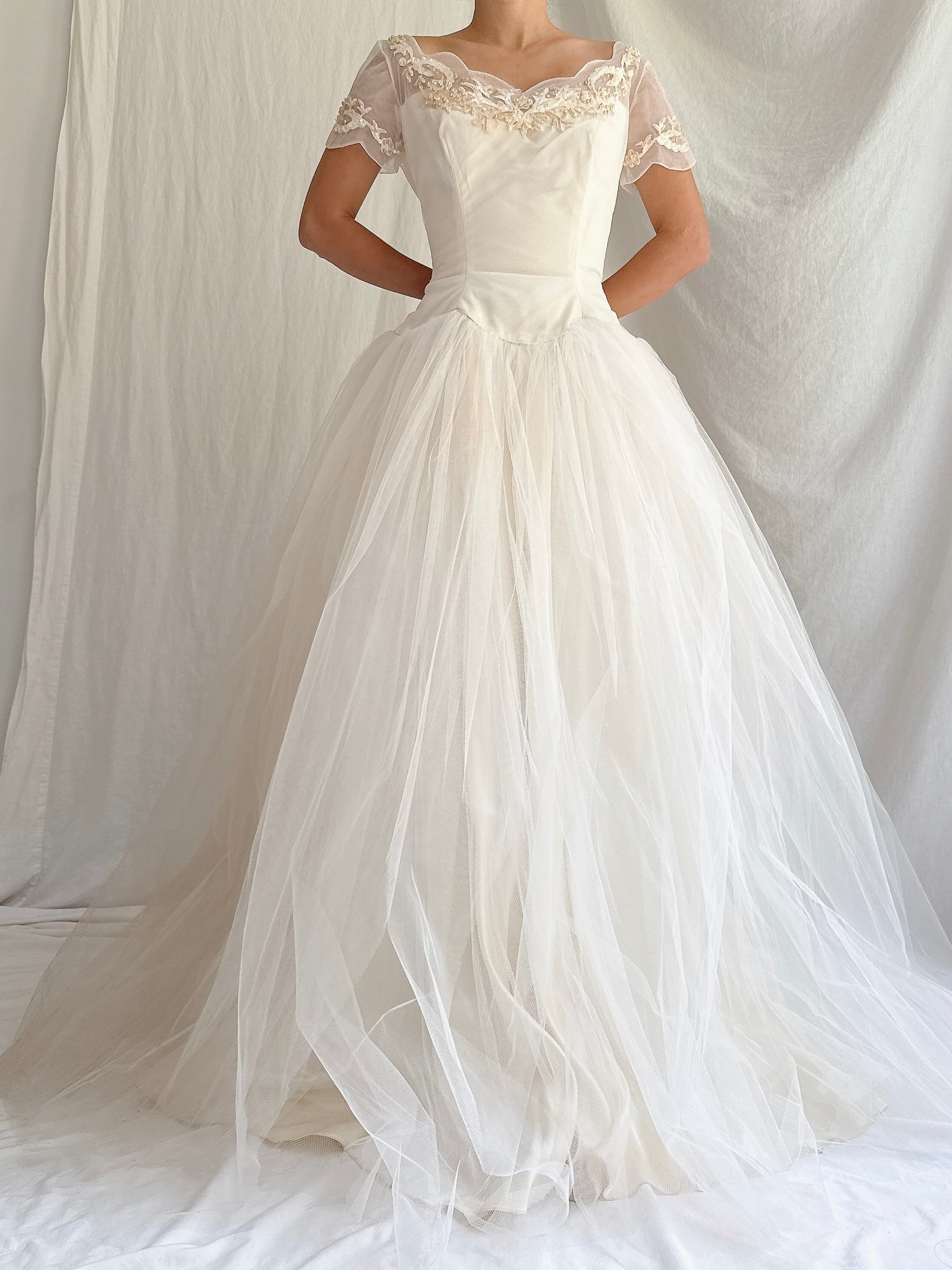 1959s Tulle Gown - XS