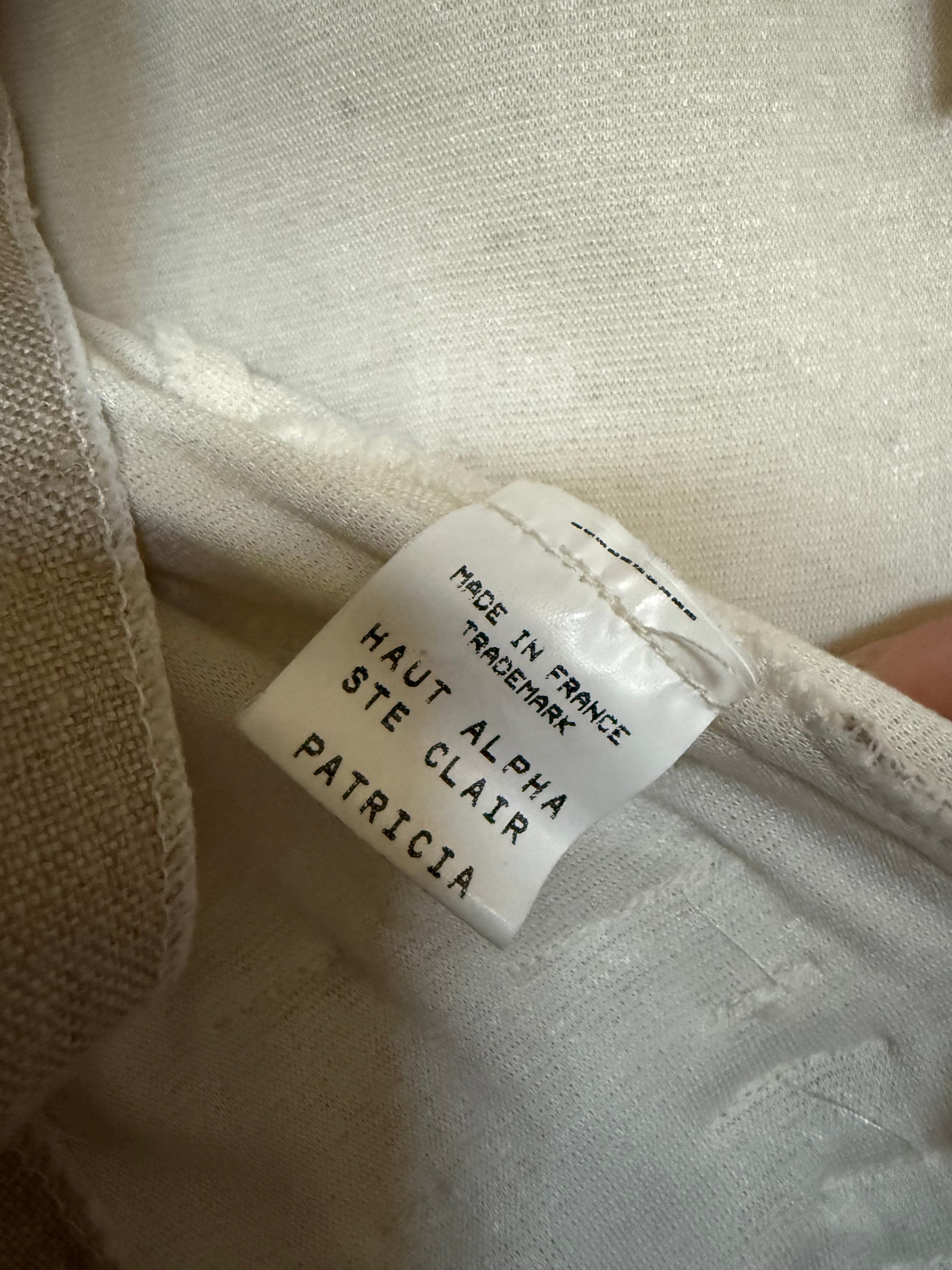 Vintage Patricia Forgeal France Duster - M