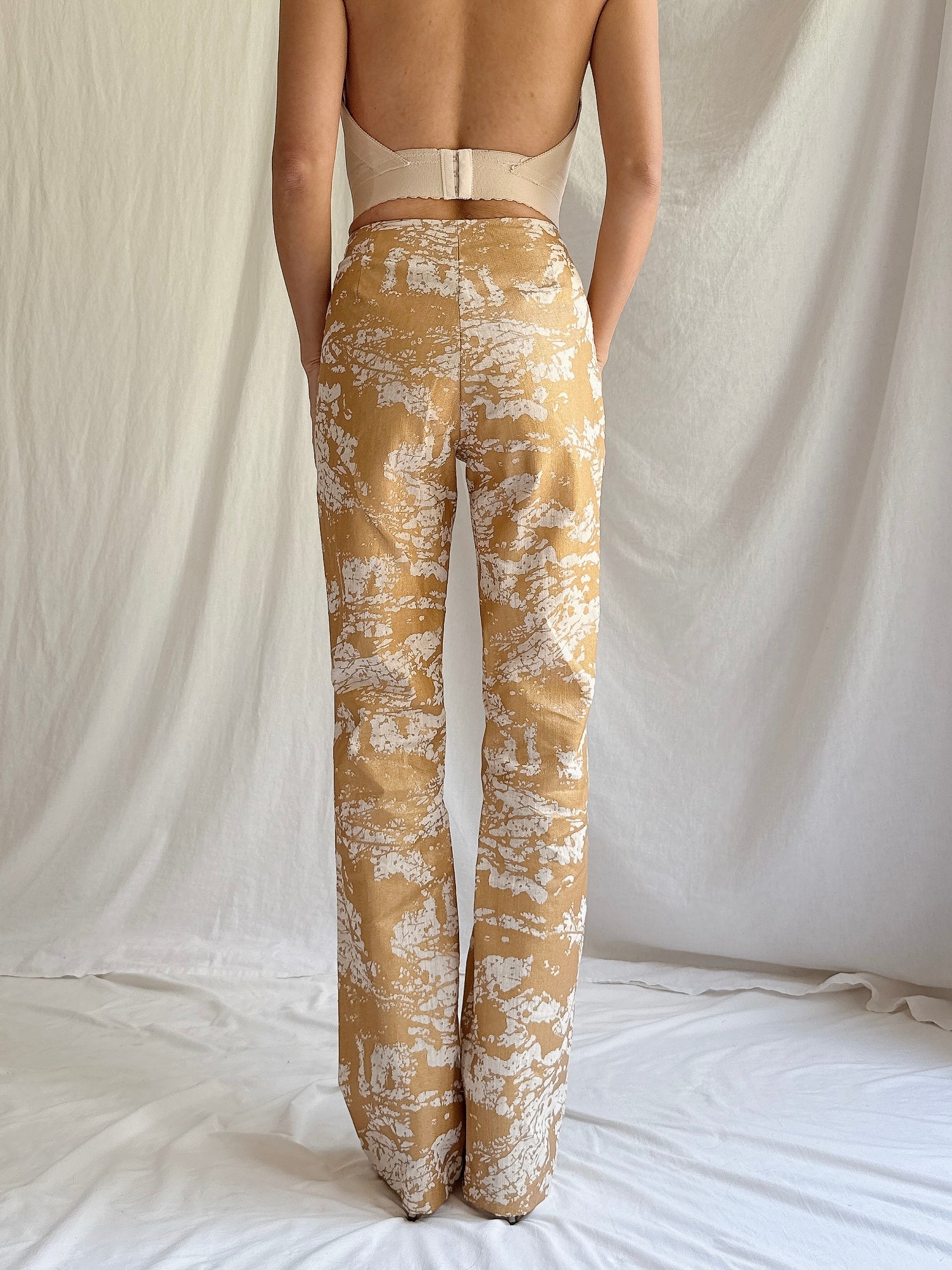 Vintage Kyoko Higa Linen 2-Piece Set - FR 40