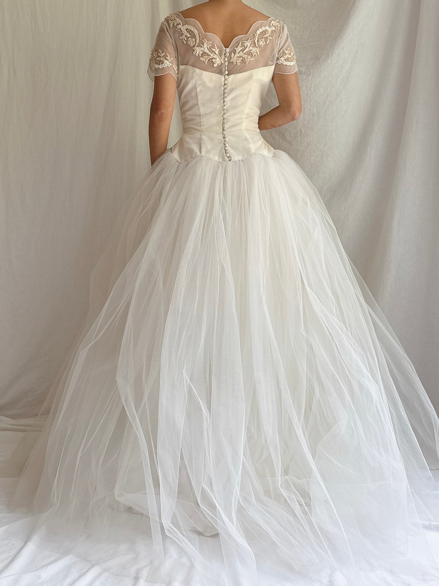 1959s Tulle Gown - XS
