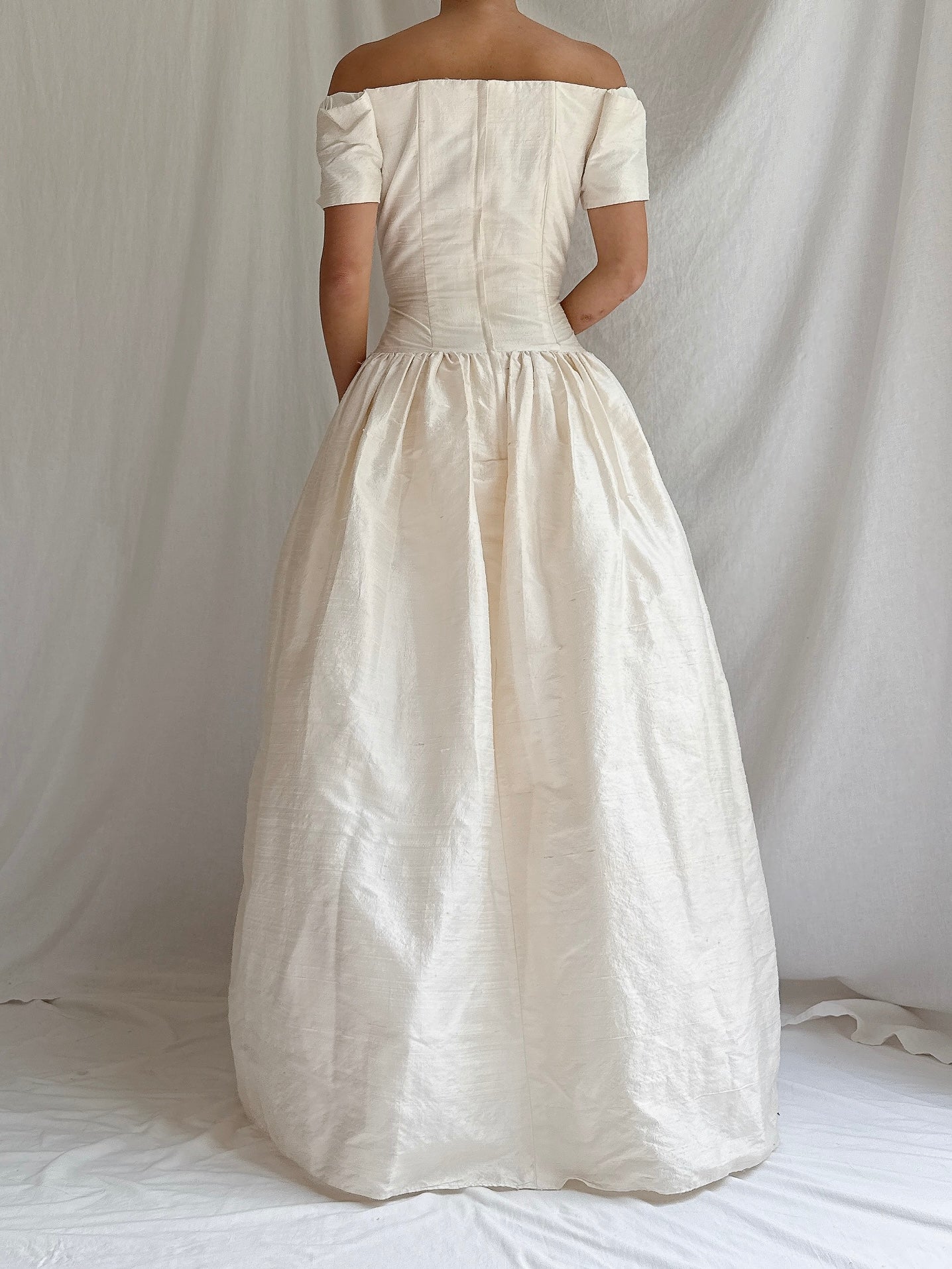 Vintage Jessica McClintock Silk Dress - S/4/6