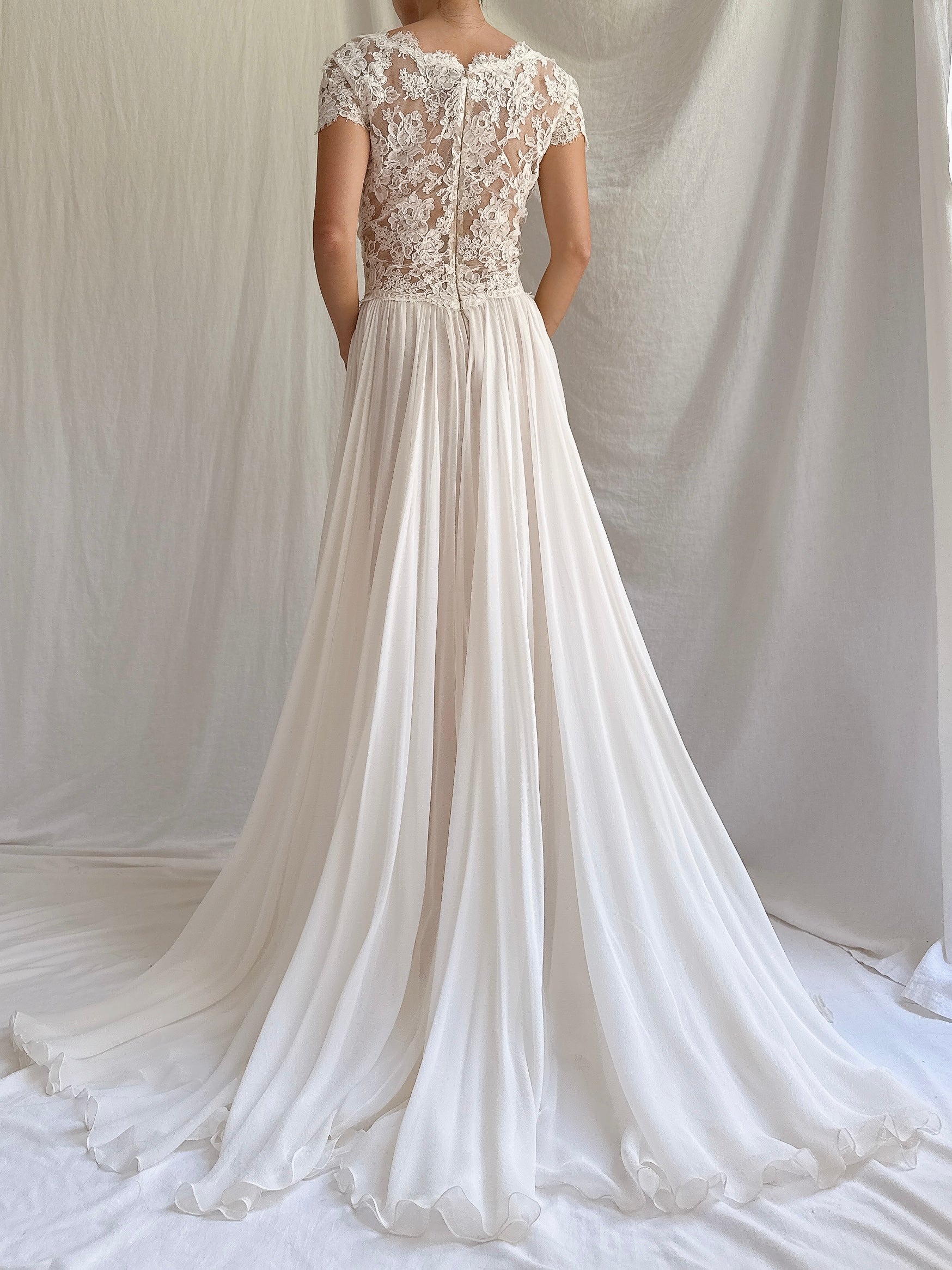 Vintage Reem Acra Silk Gown - S/4