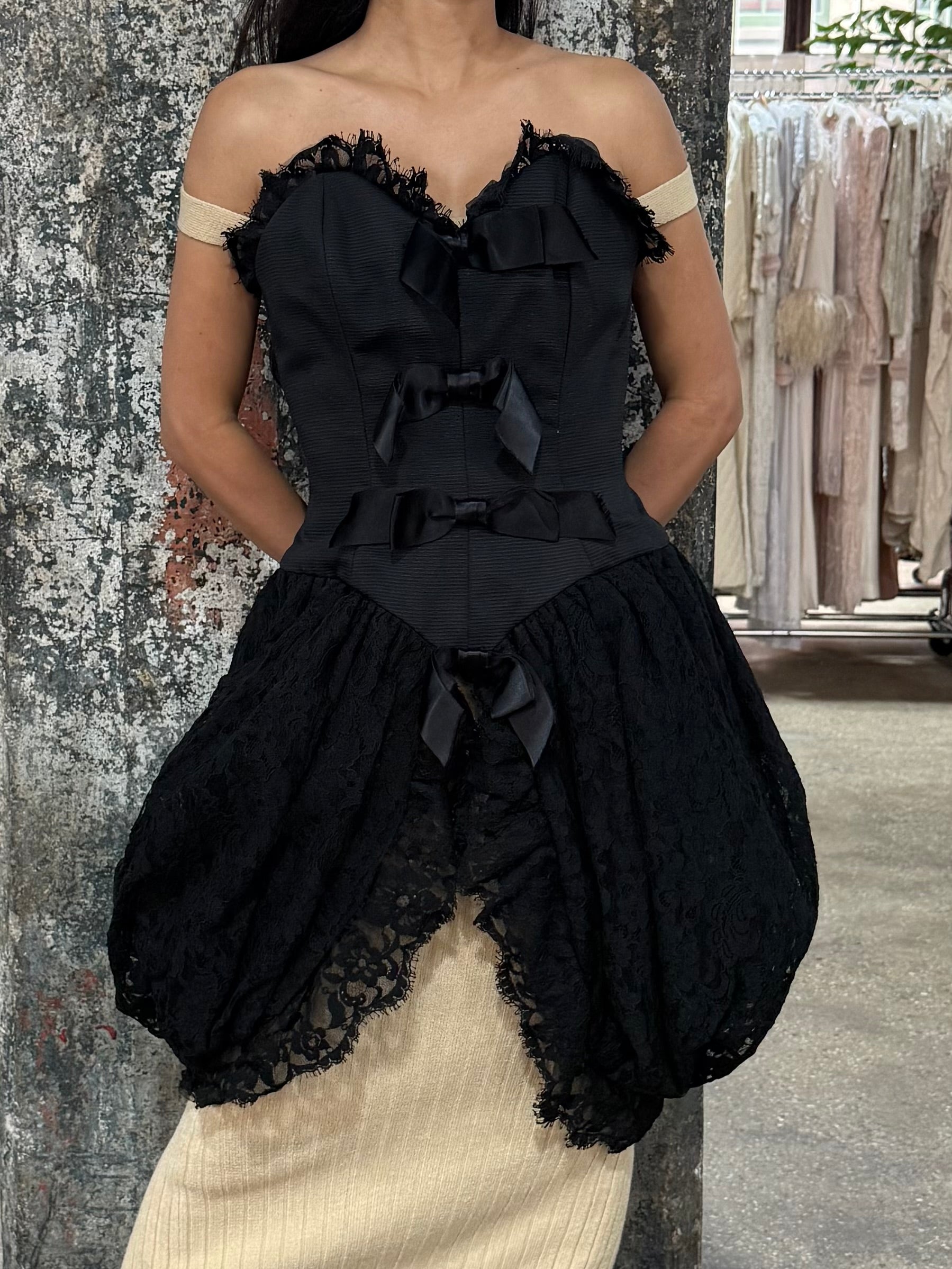 Vintage Victor Costa Peplum Tunic - XS