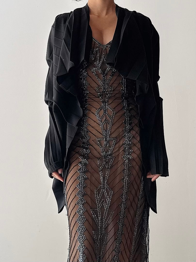 Vintage Pret A Partir Black Jacket - L
