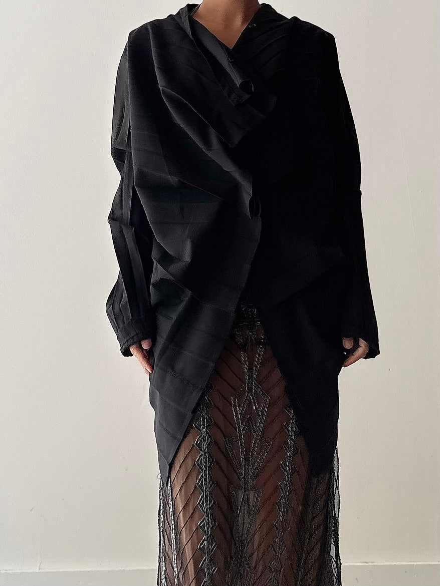 Vintage Pret A Partir Black Jacket - L