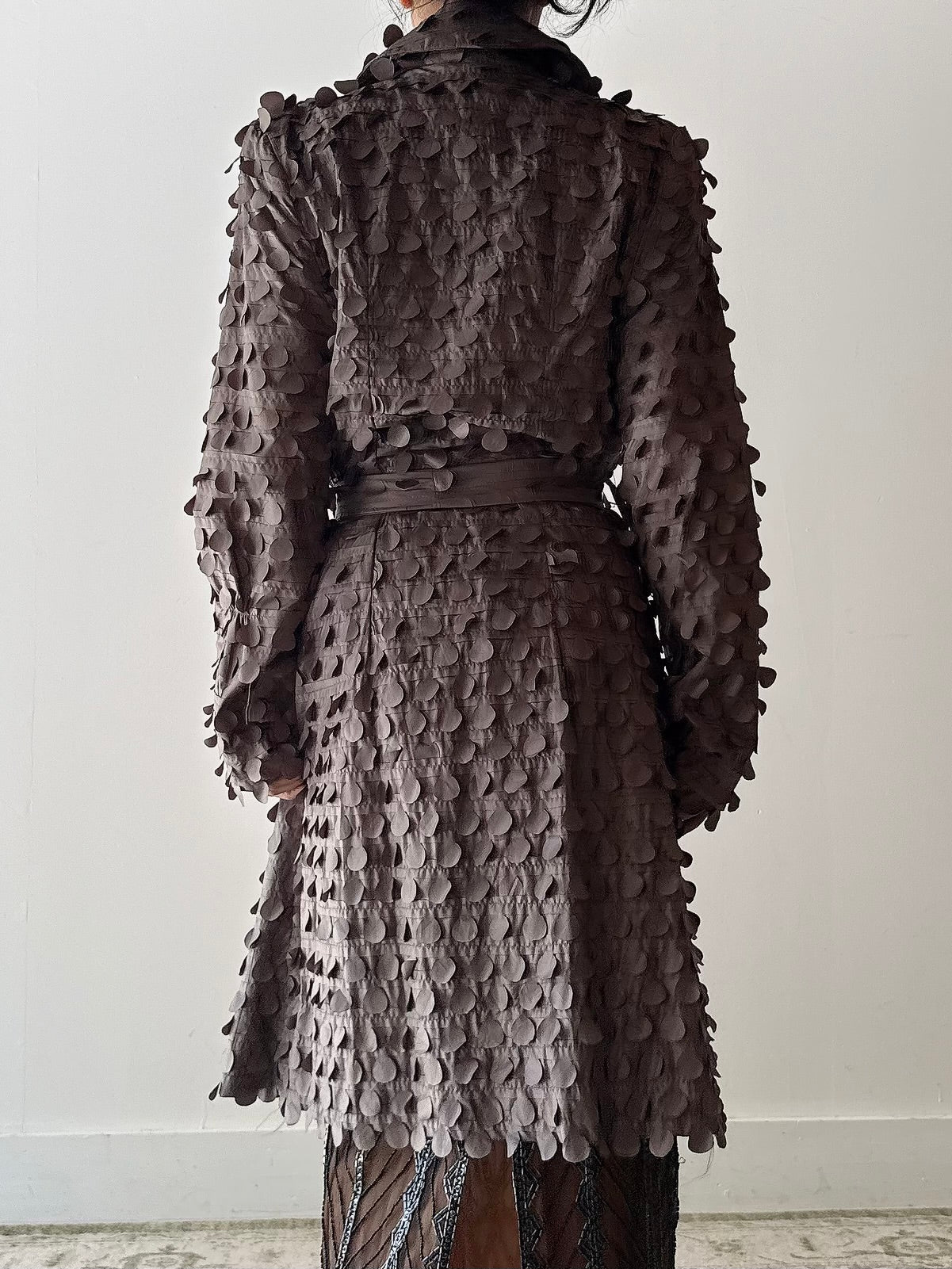 Vintage Cottonade Taffeta Jacket - FR38