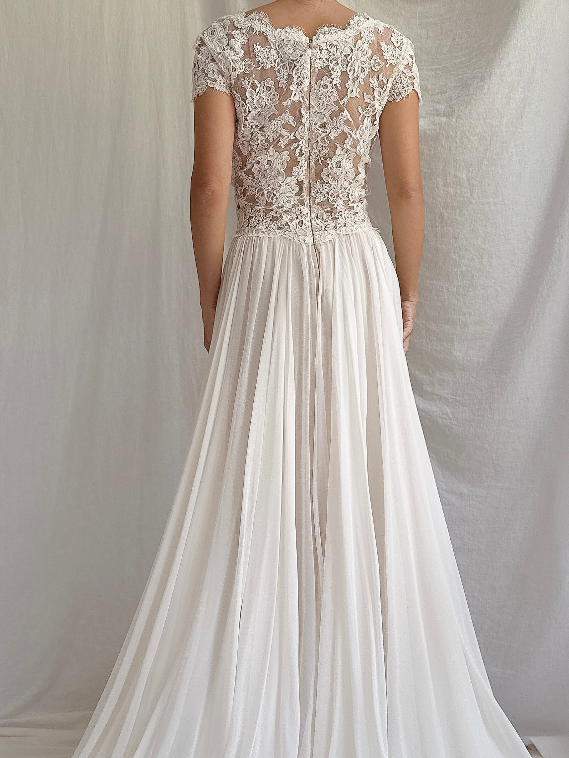 Vintage Reem Acra Silk Gown - S/4