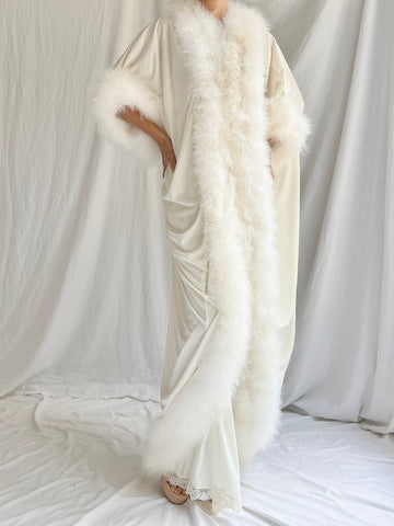 Rare Lucie Ann Feather Robe - OSFM