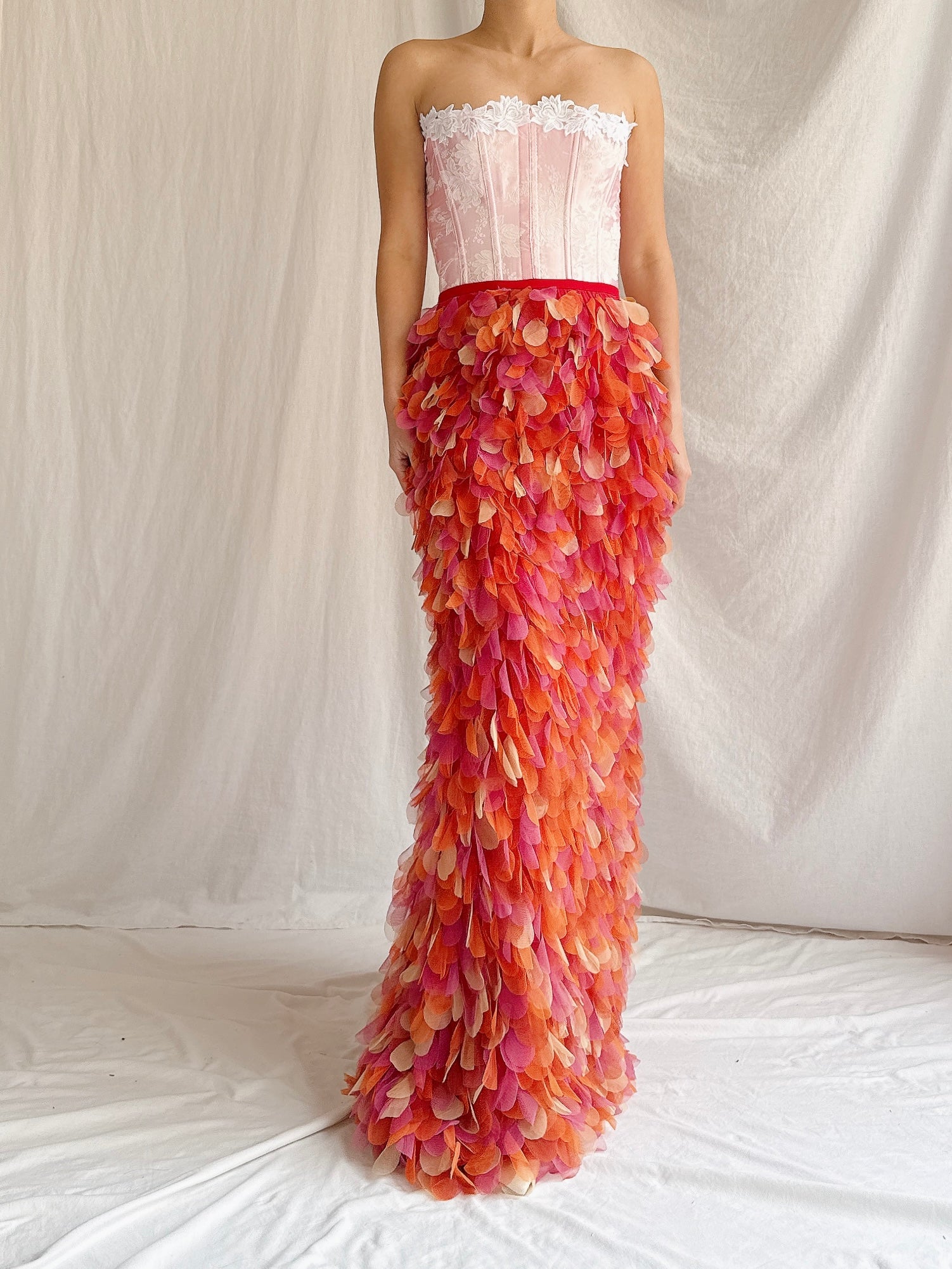 Vintage Angelita Morrilo Spain Petal Skirt - M