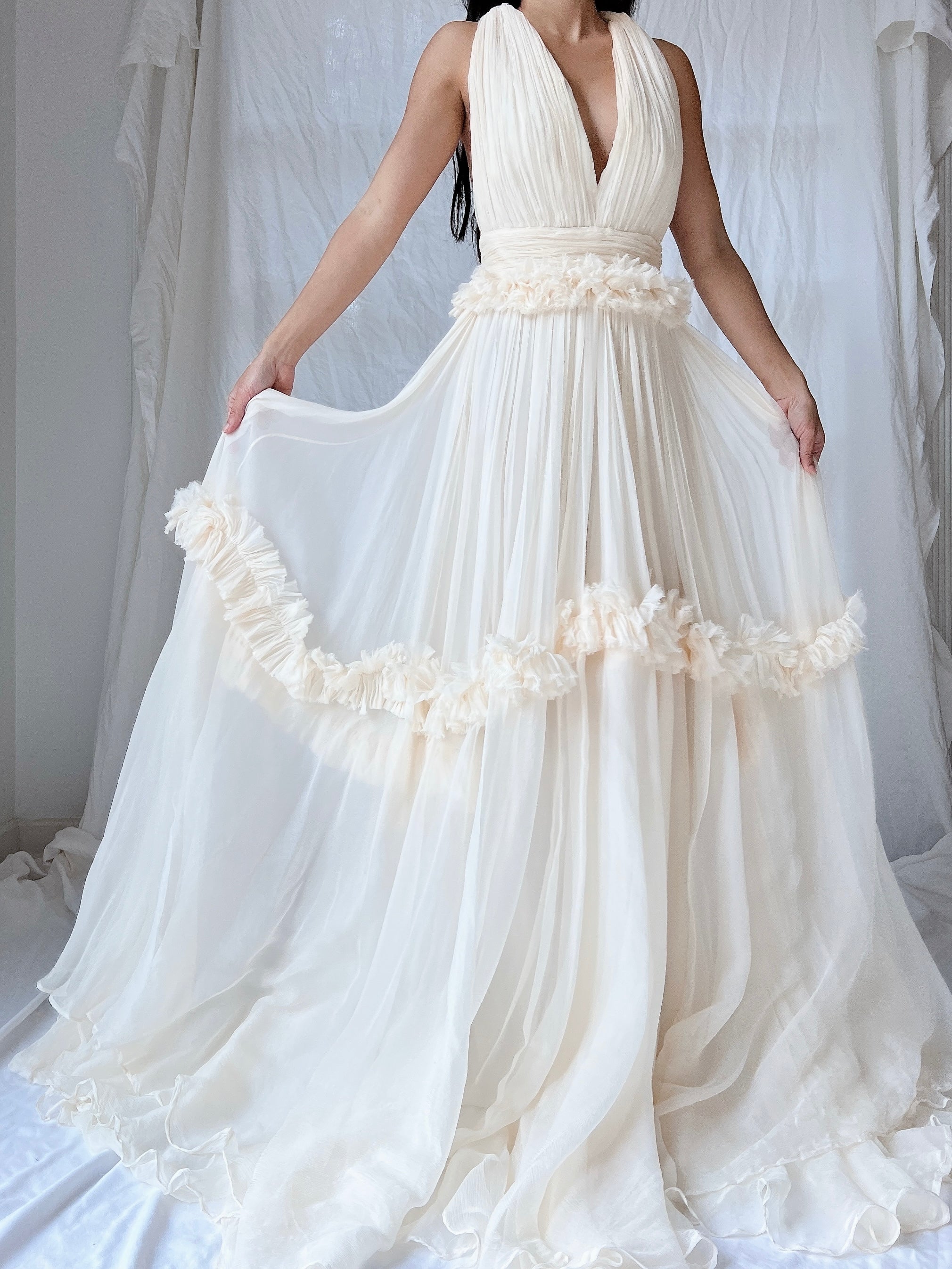 Silk Maria Lucia Hohan Gown - S/4/36 Silk Maria Lucia Hohan Gown - S/4/36