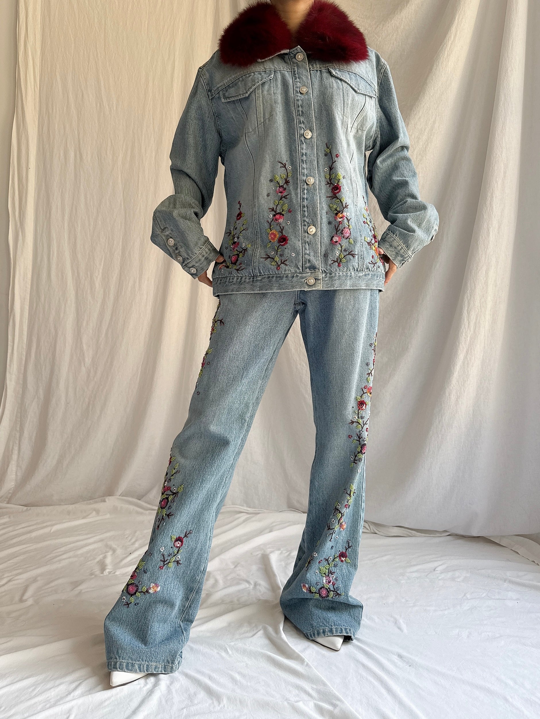 Vintage Ricci Andrist Italy Denim Set - IT46