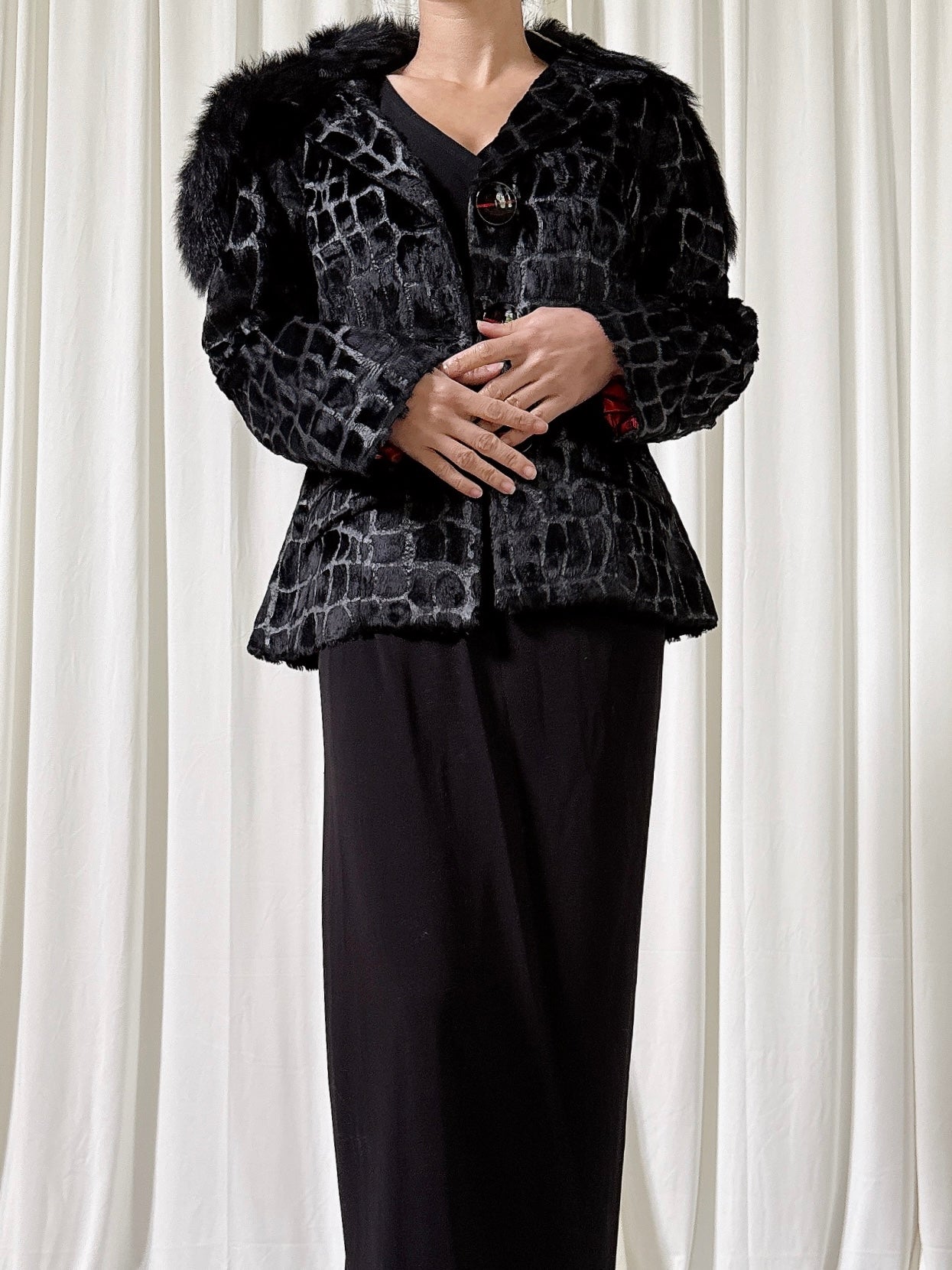 Vintage Futura Black Jacket - 44