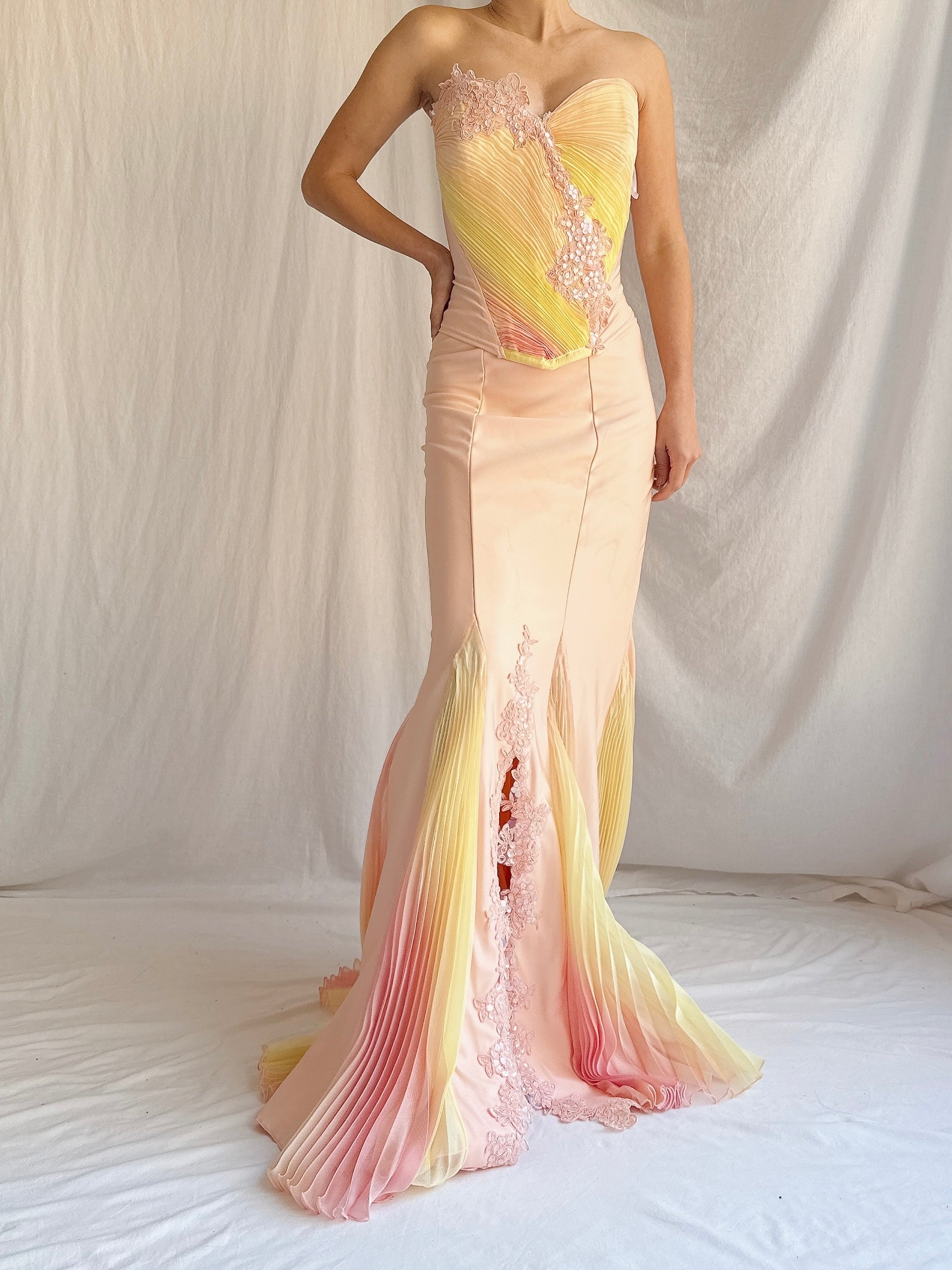 Vintage Catwalk Collection Gown - OSFM