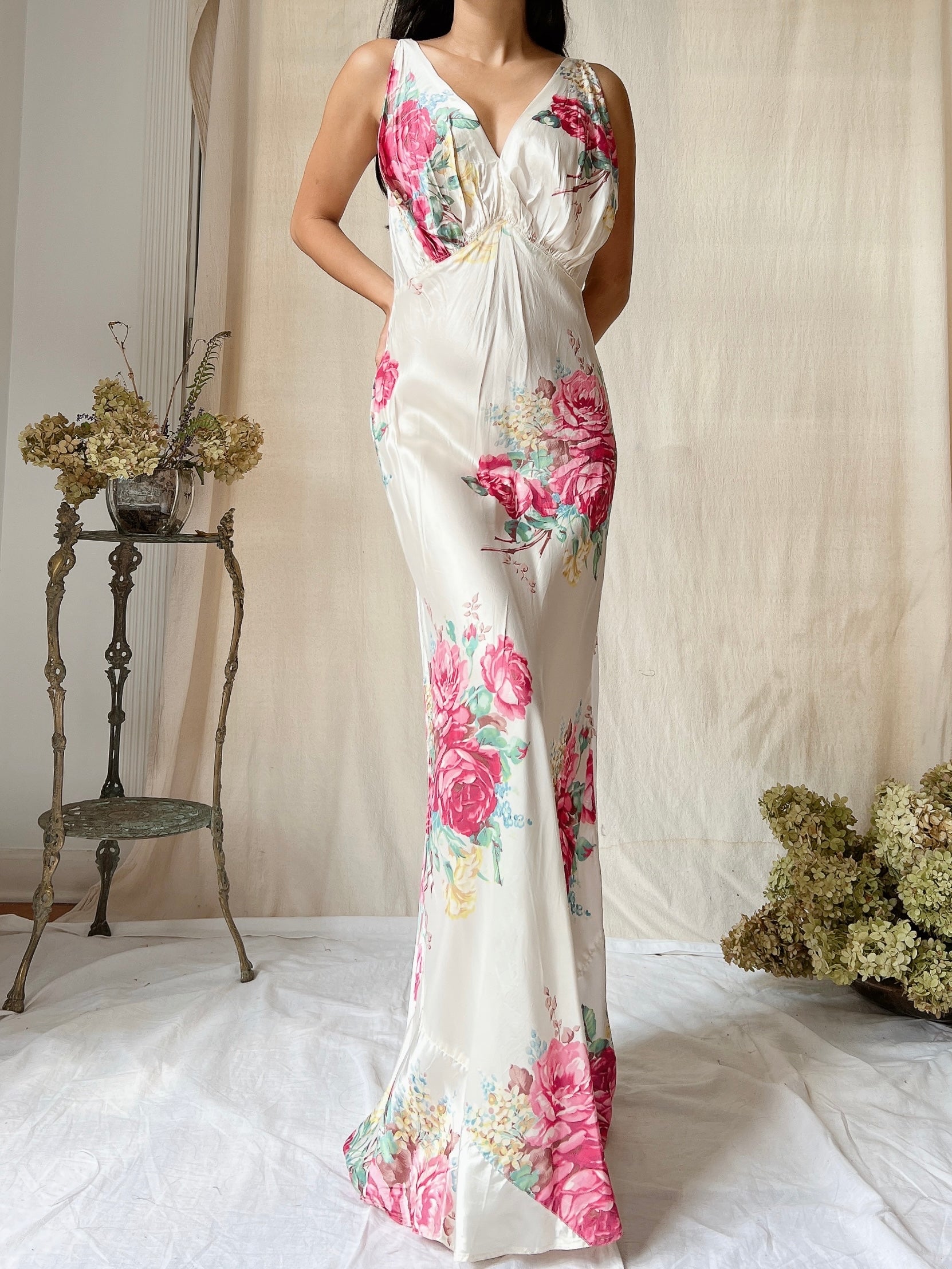 rose satin slip dress Dani Slip Dress, in Light Pink Luxe Satin, Size: 2XL | Show Me Your Mumu