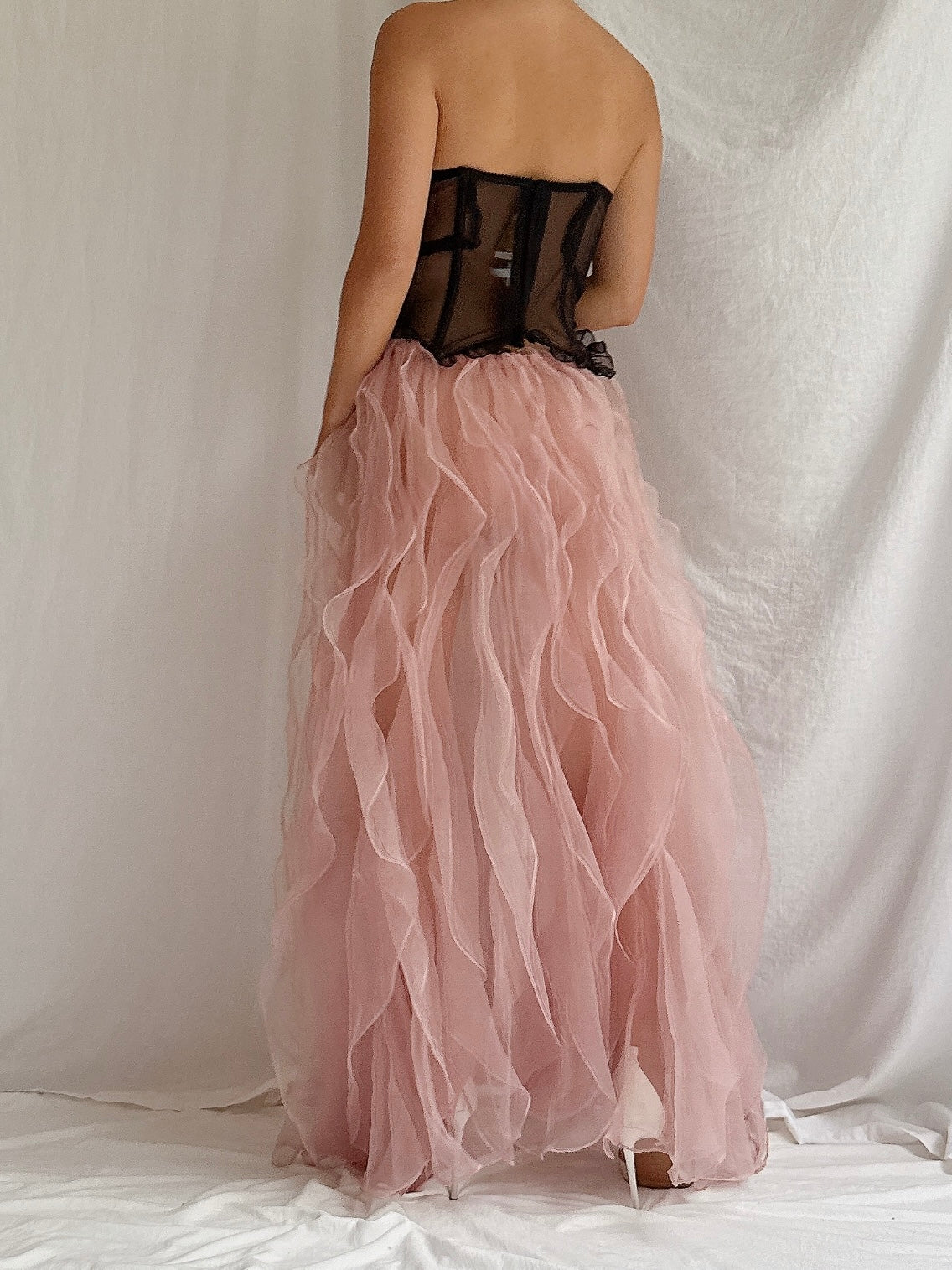 Vintage VS Lace Bustier - M 36B