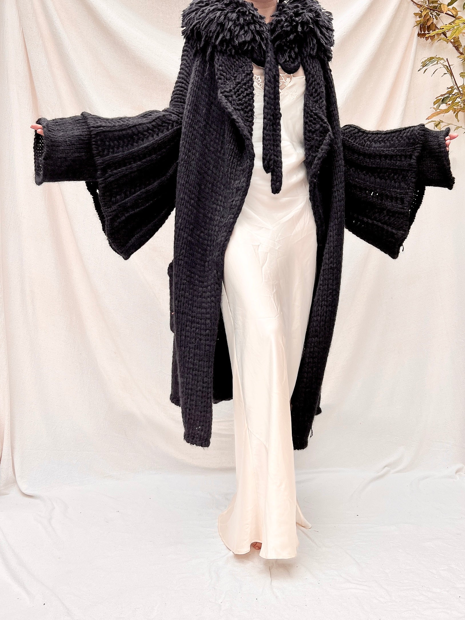 Vintage Italian Knit Duster - OSFM