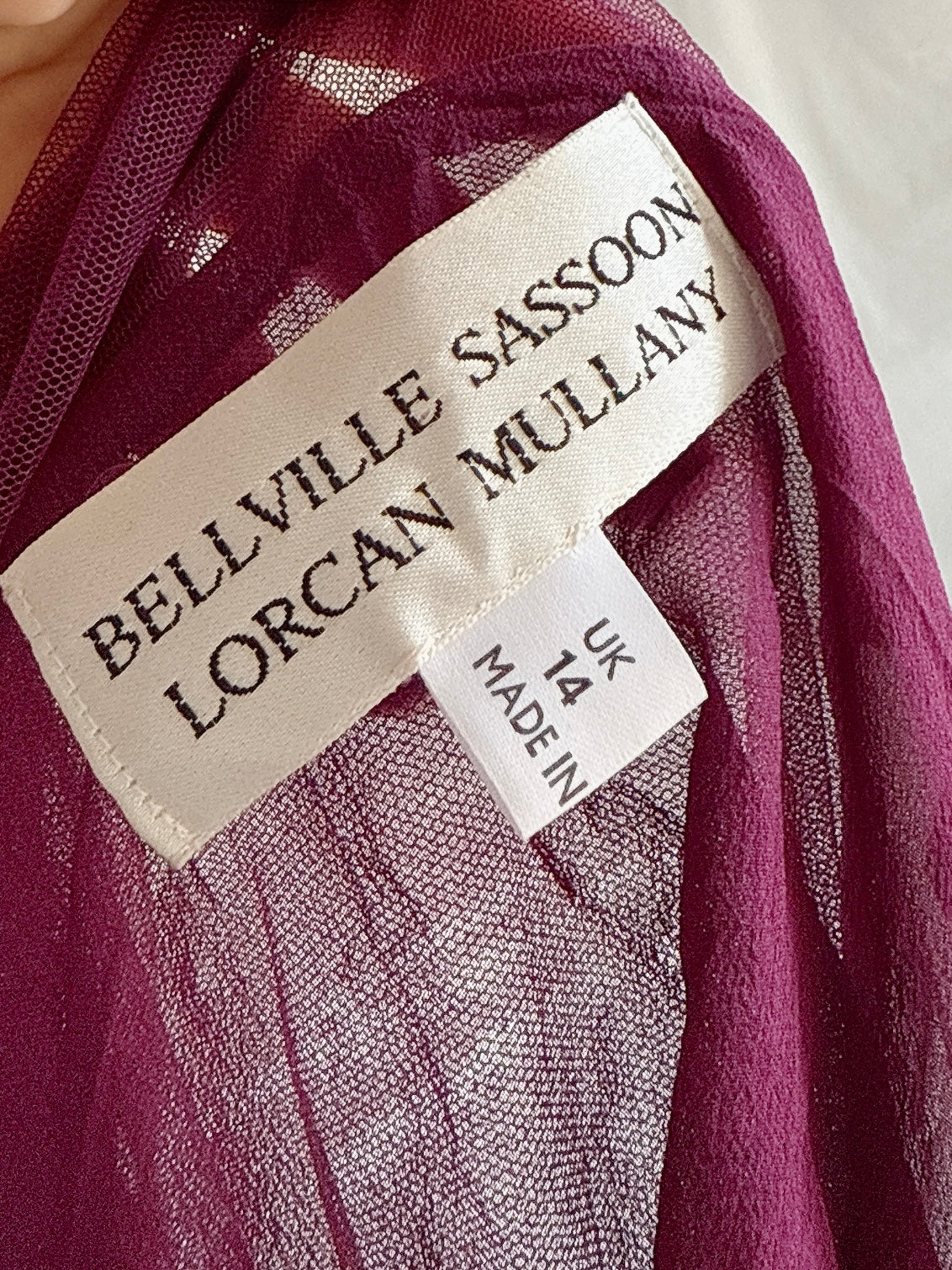 Vintage Bellville Sassoon 2-Piece Set - UK 14/US 10