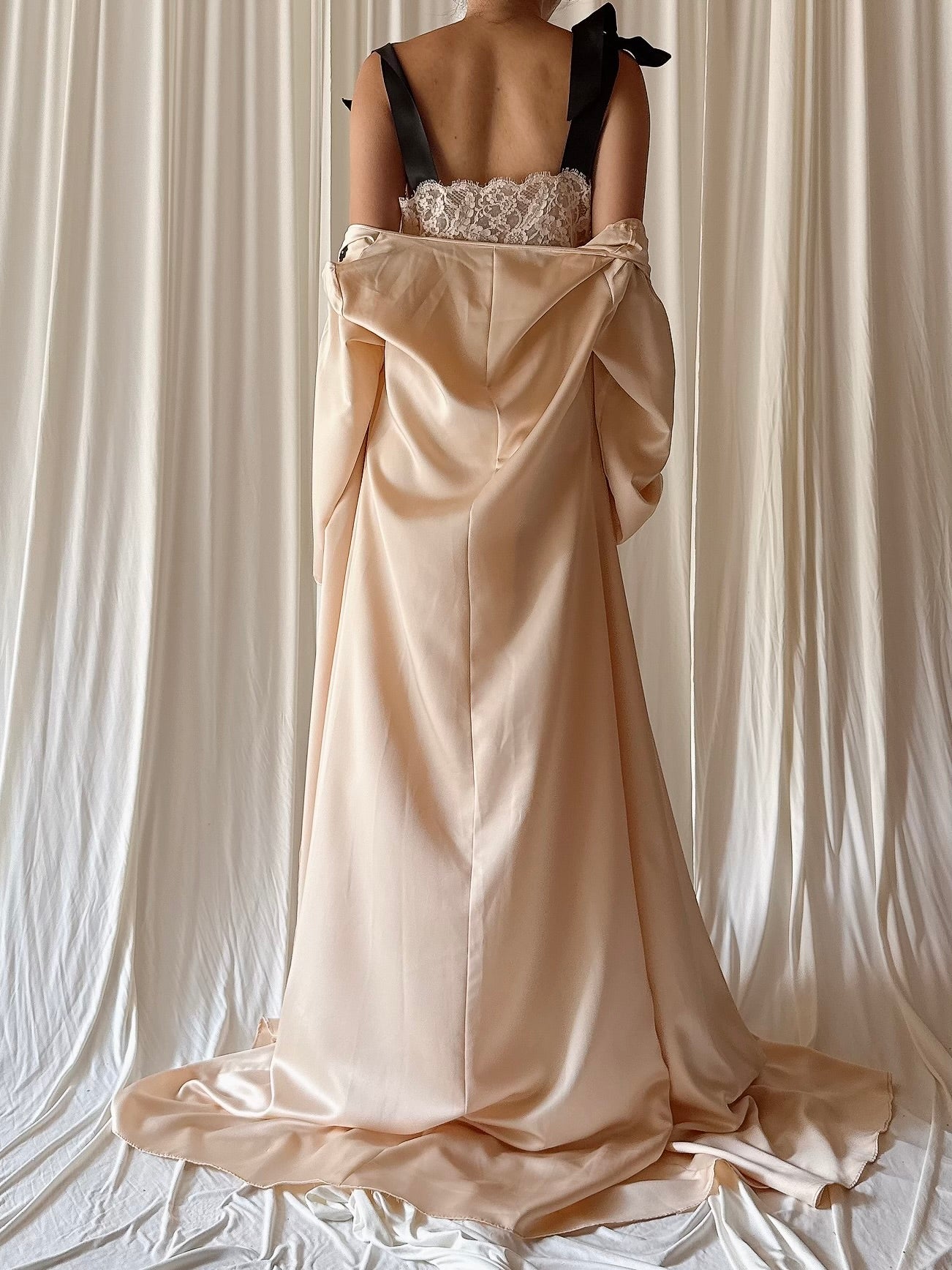 Vintage 2-Piece Robe Set - Size M