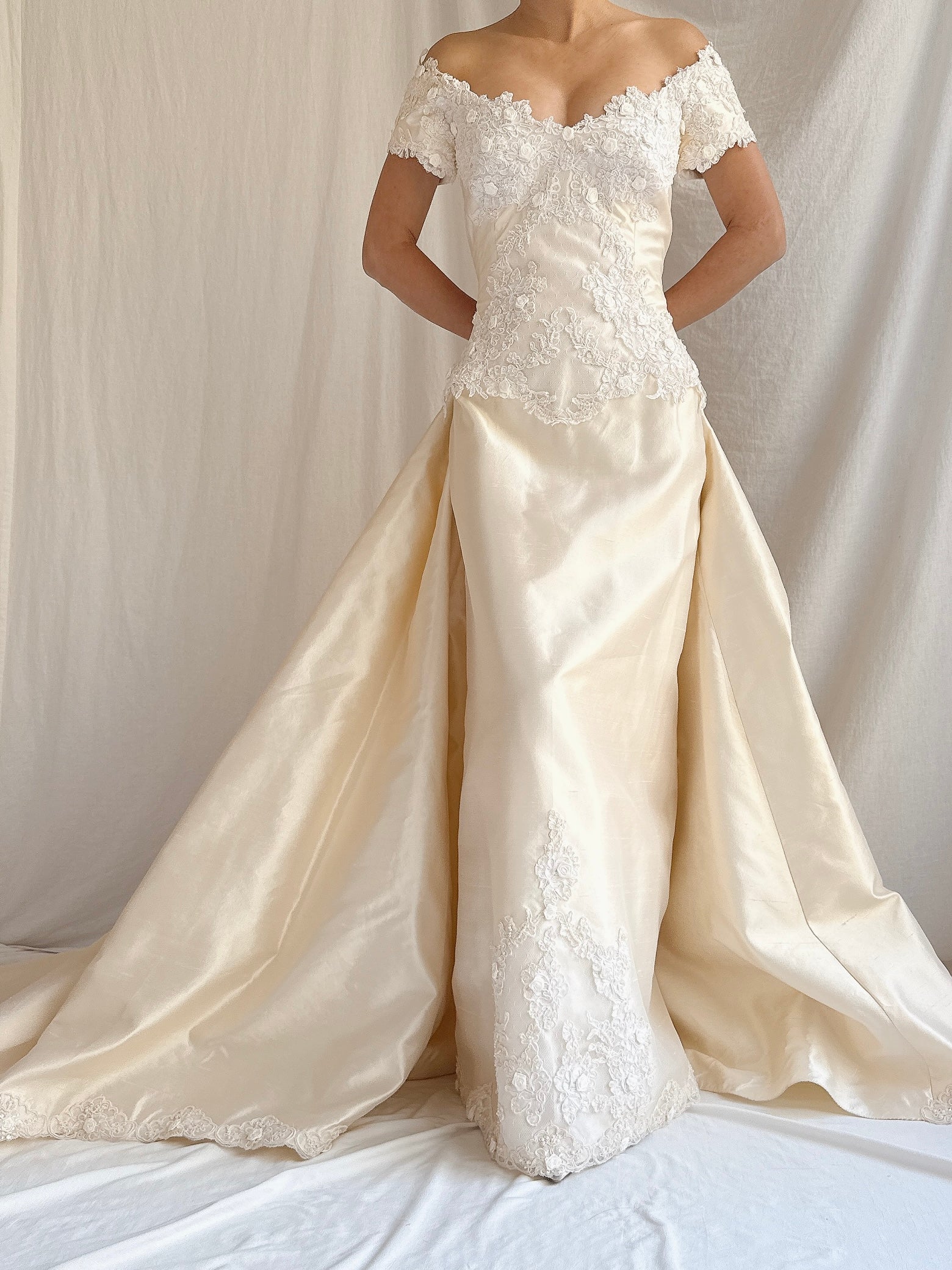 Vintage Silk 2-Piece Set - S