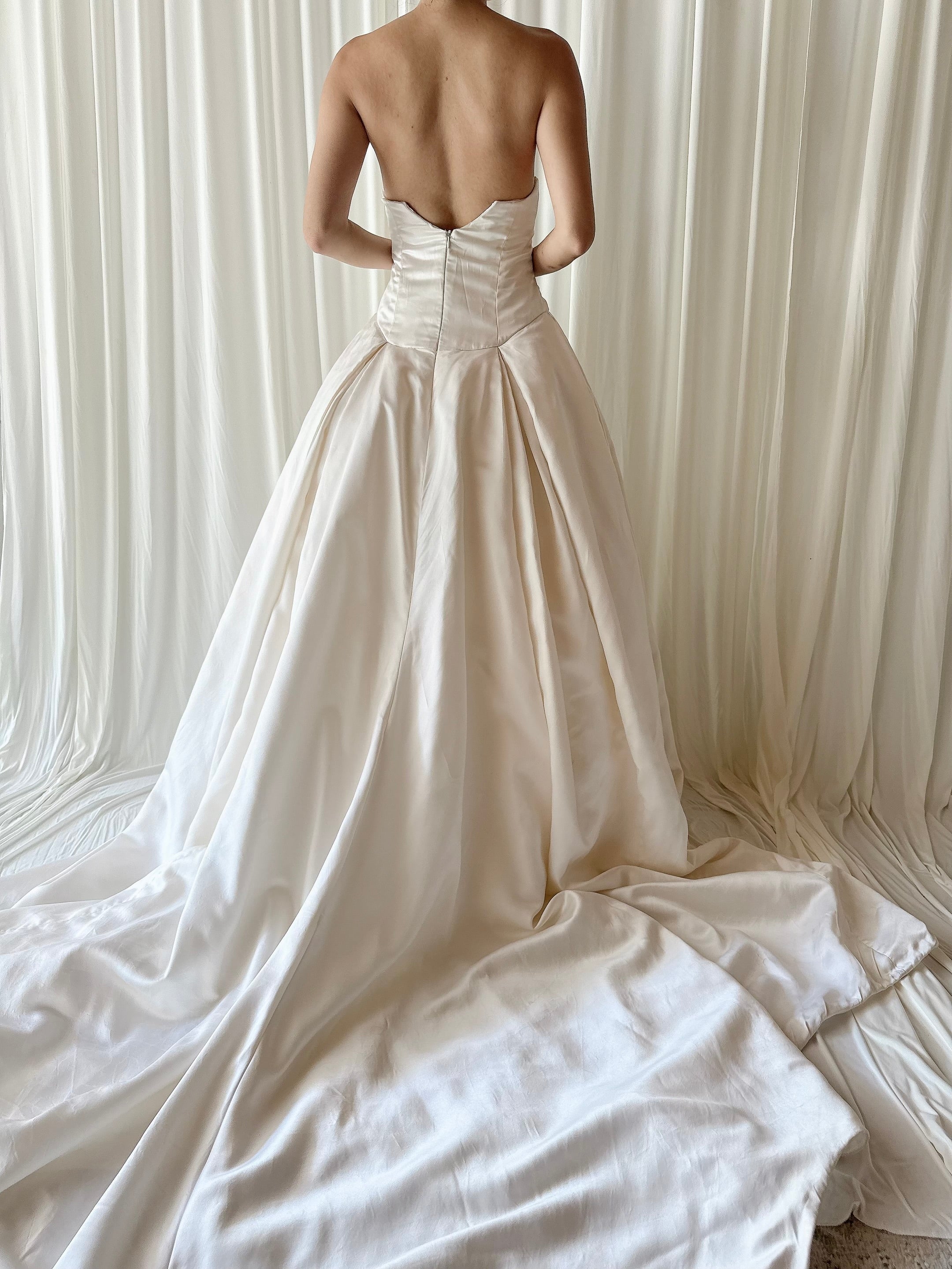 00 Reem Acra Strapless Gown - 4/6