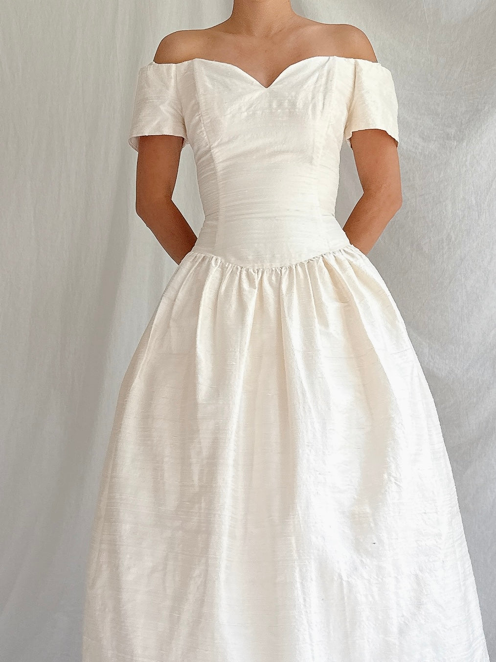 Vintage Jessica McClintock Silk Dress - S/4/6