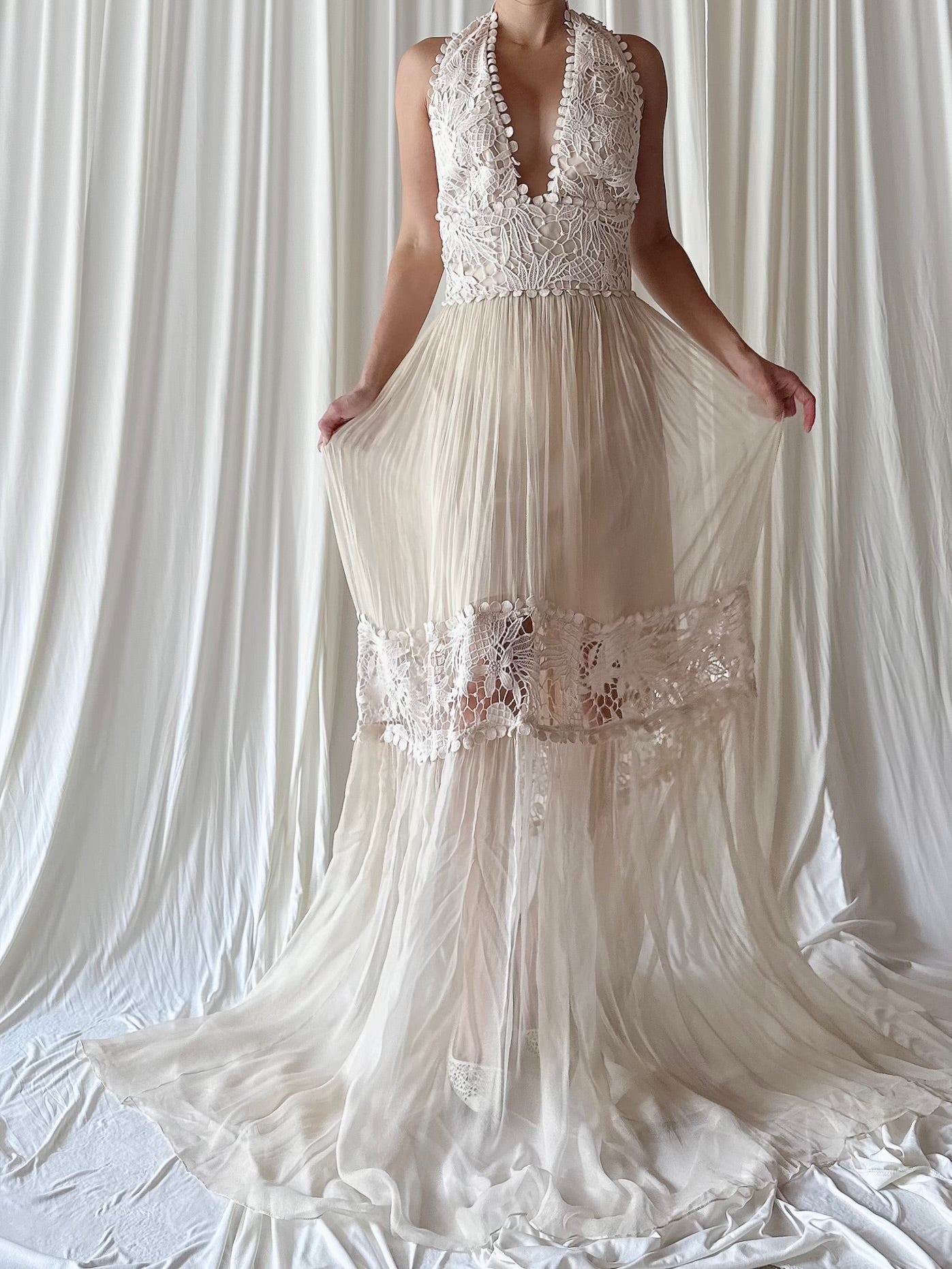 Maria Lucia Hohan Silk Knit Gown