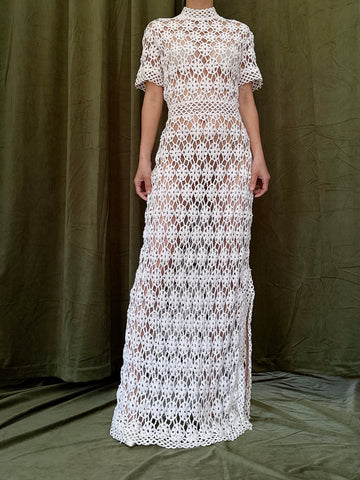 1960s Lace Wiggle Dress - XS | G O S S A M E R 1960s Lace Wiggle Dress - XS | G O S S A M E R