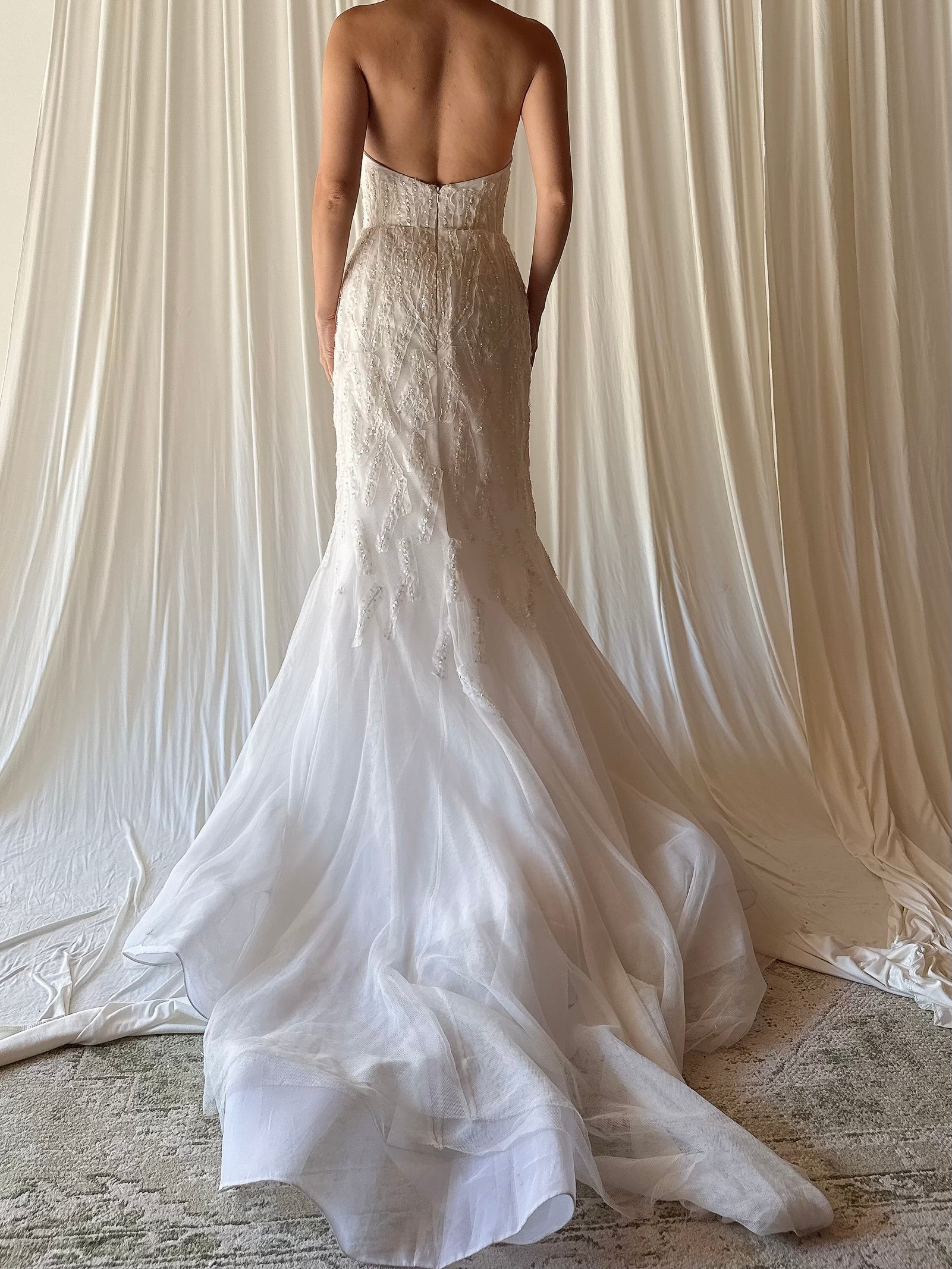 Vintage Liancarlo Couture Silk Gown - Size 6