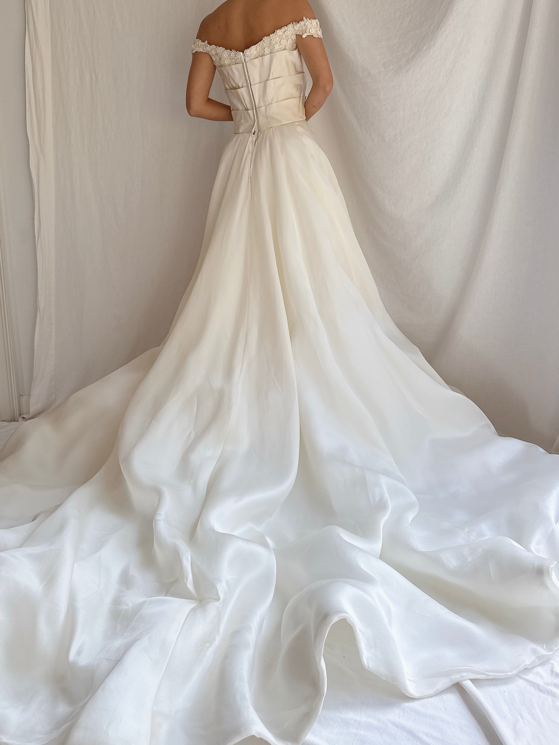Vintage GIVENCHY Silk Organza Gown - S/4